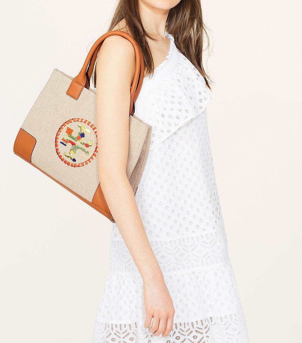 ella embroidered tote