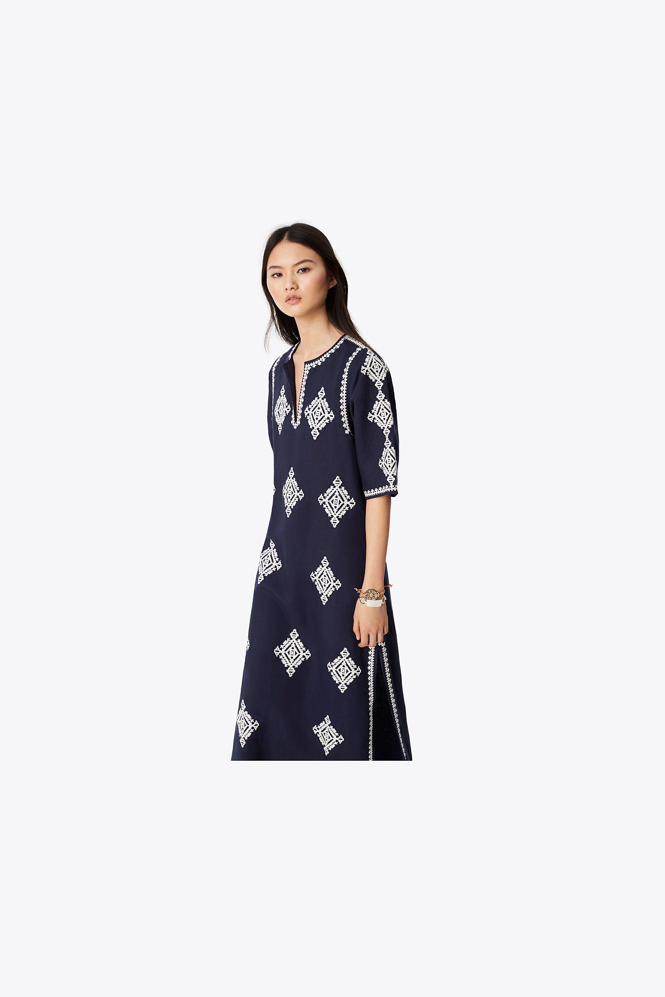 tory burch celeste caftan