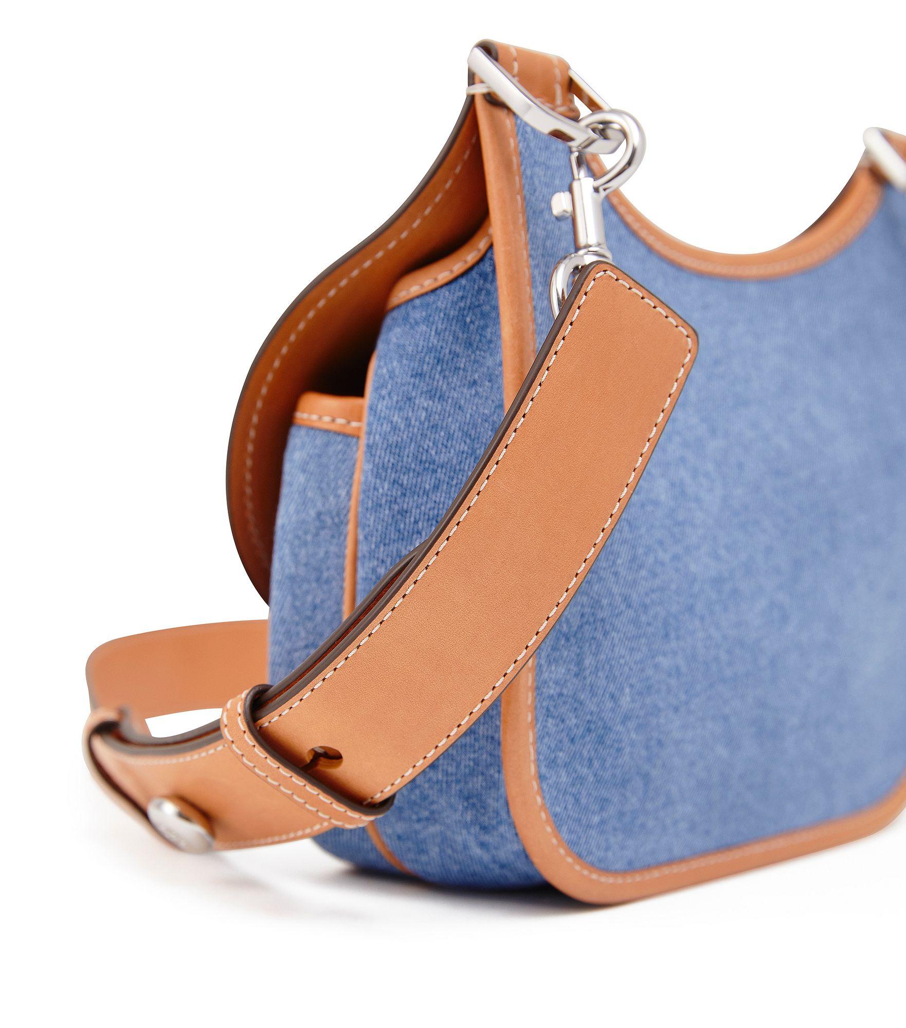 tory burch james saddle bolsa