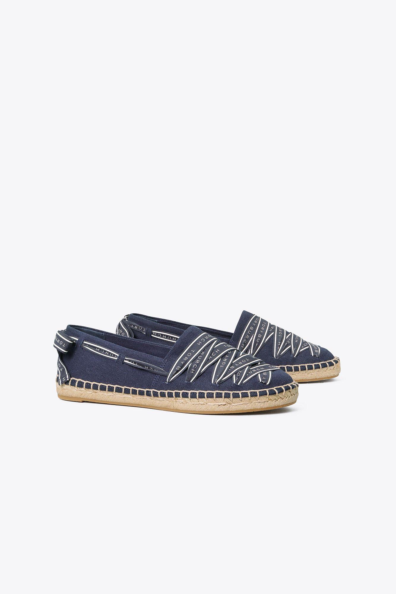 Tory Burch Tory Ribbon Espadrille | Lyst