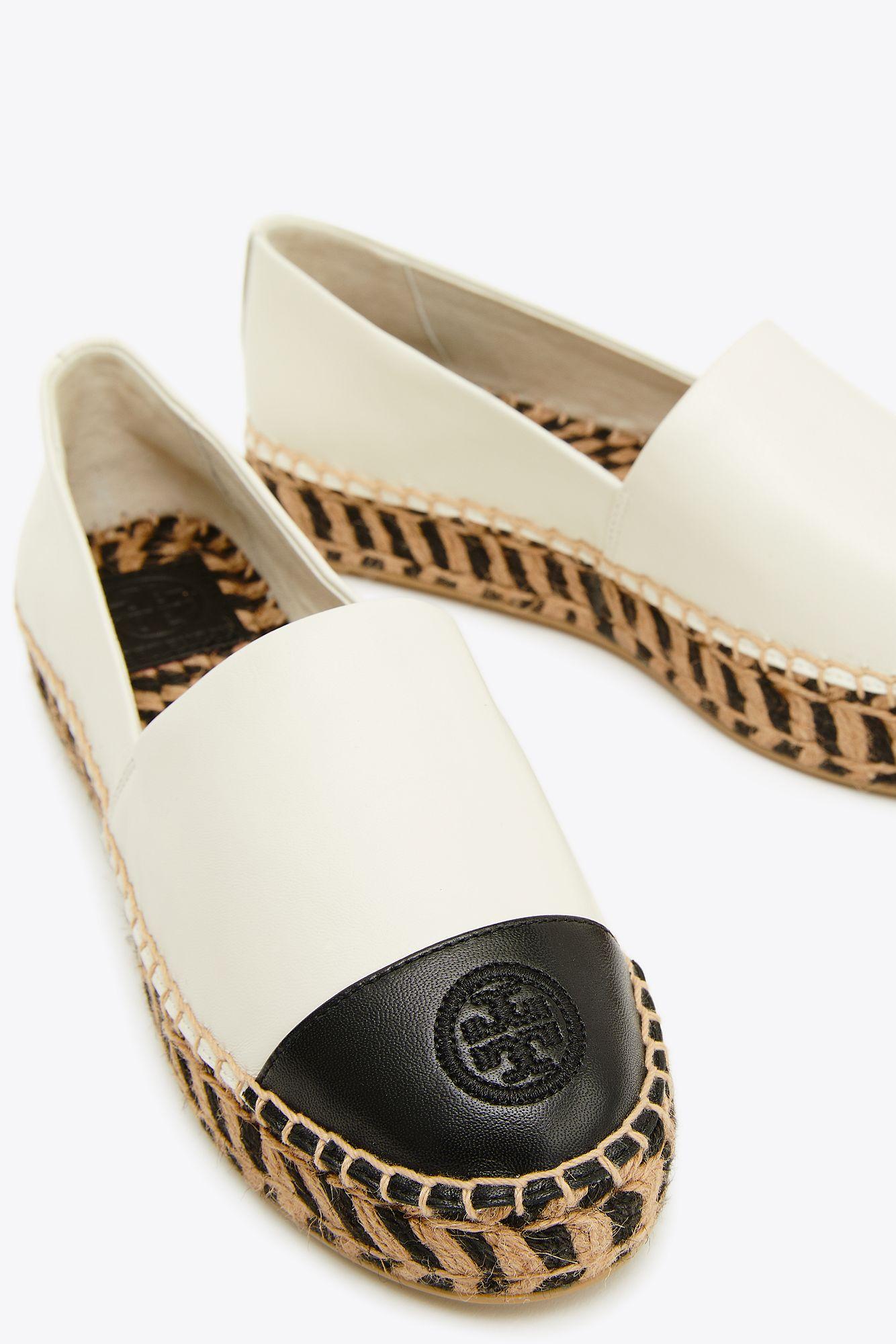 colorblock platform espadrille tory burch