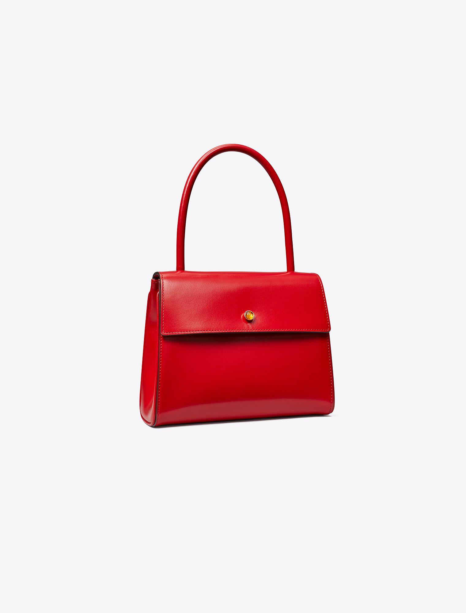 Tory Burch Small Deville Bag in Red | Lyst