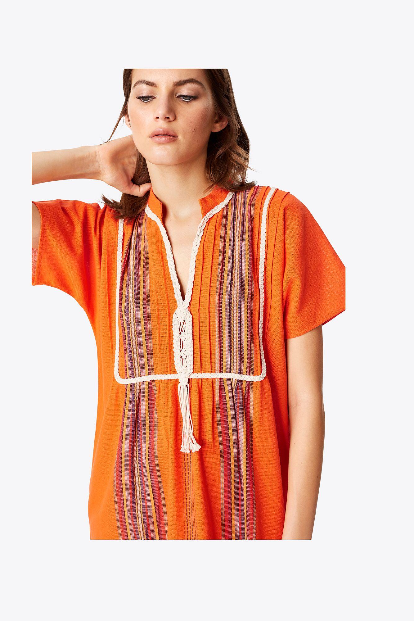 tory burch beach caftan
