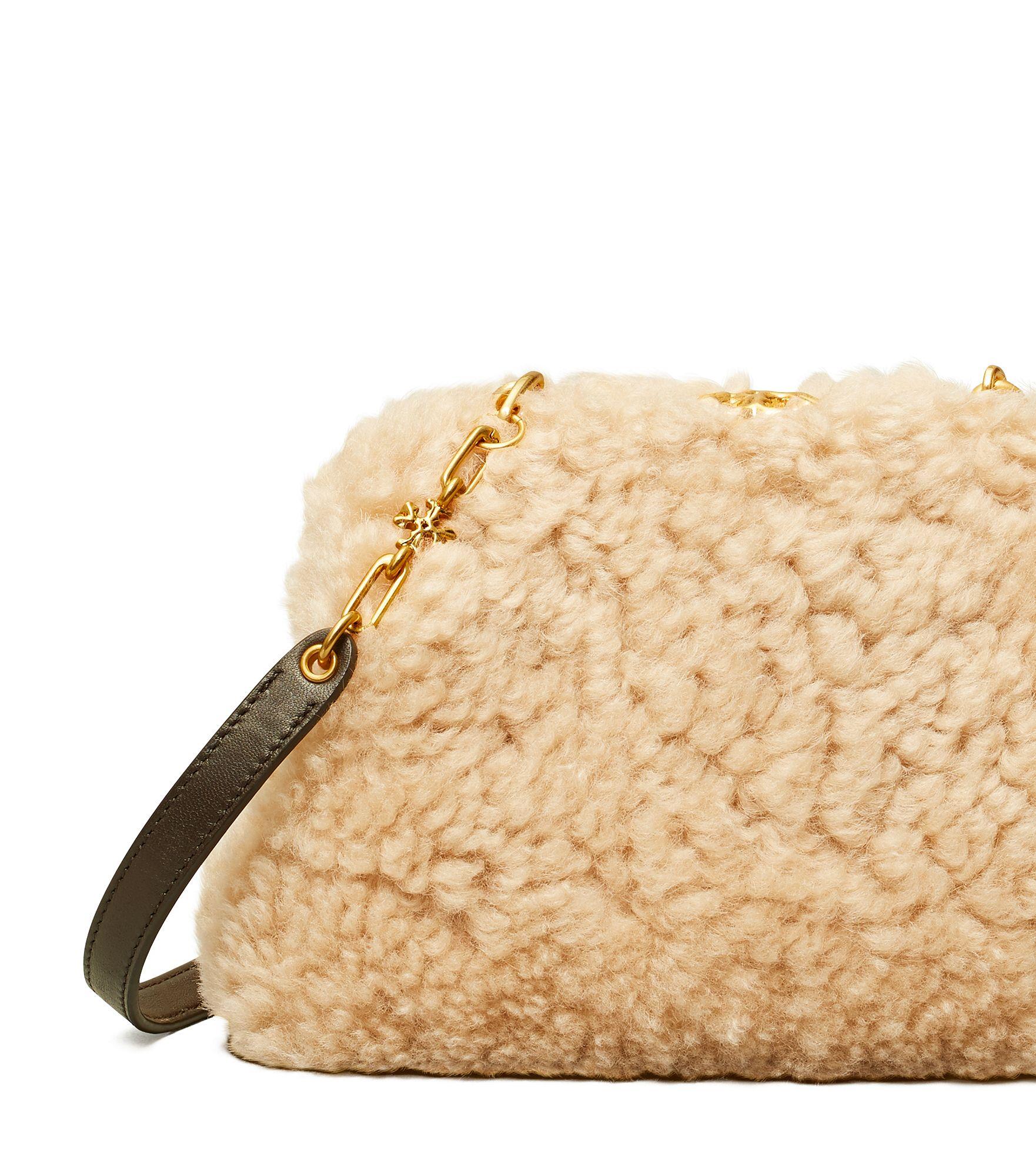 tory burch sheepskin bag