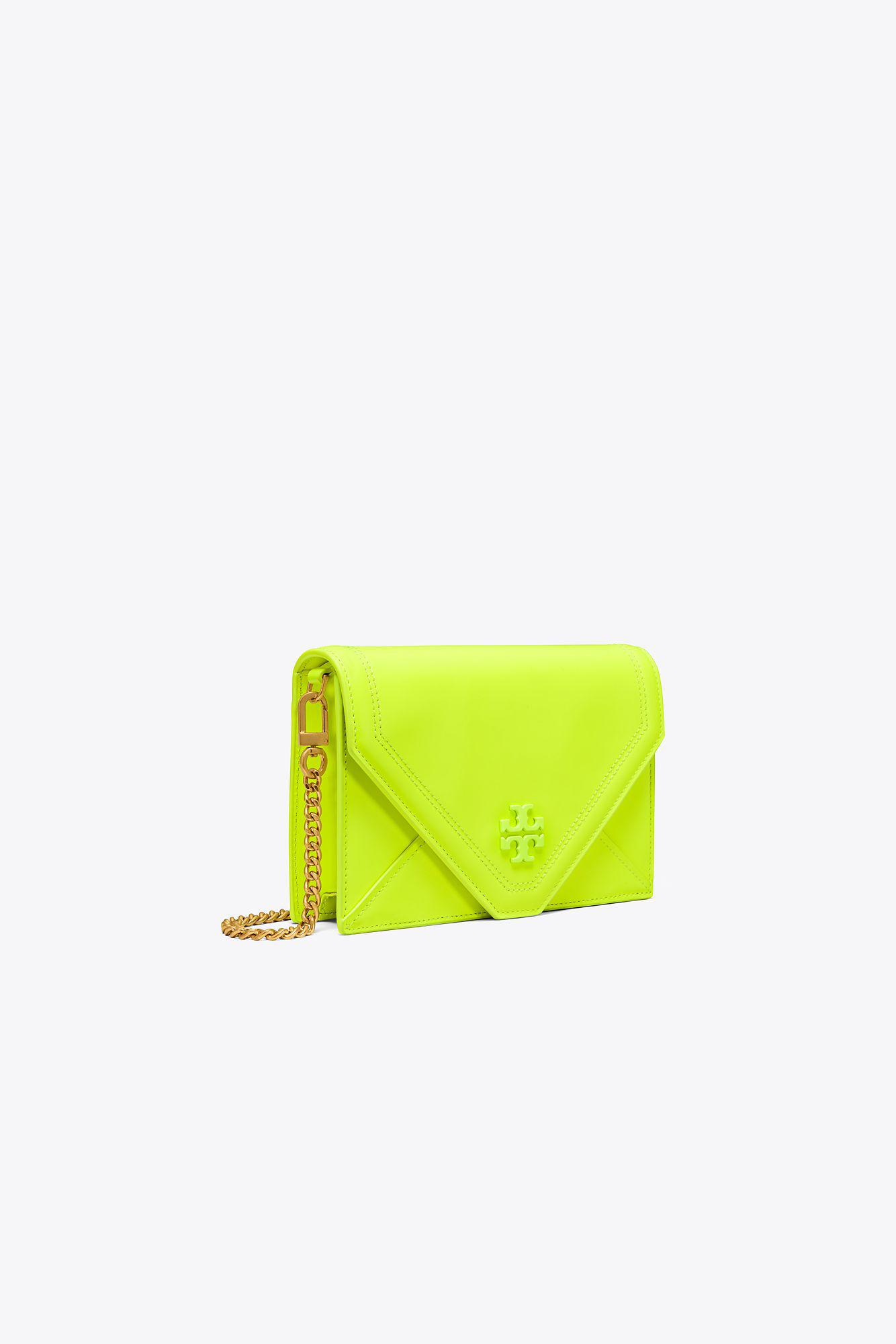 tory burch neon bag