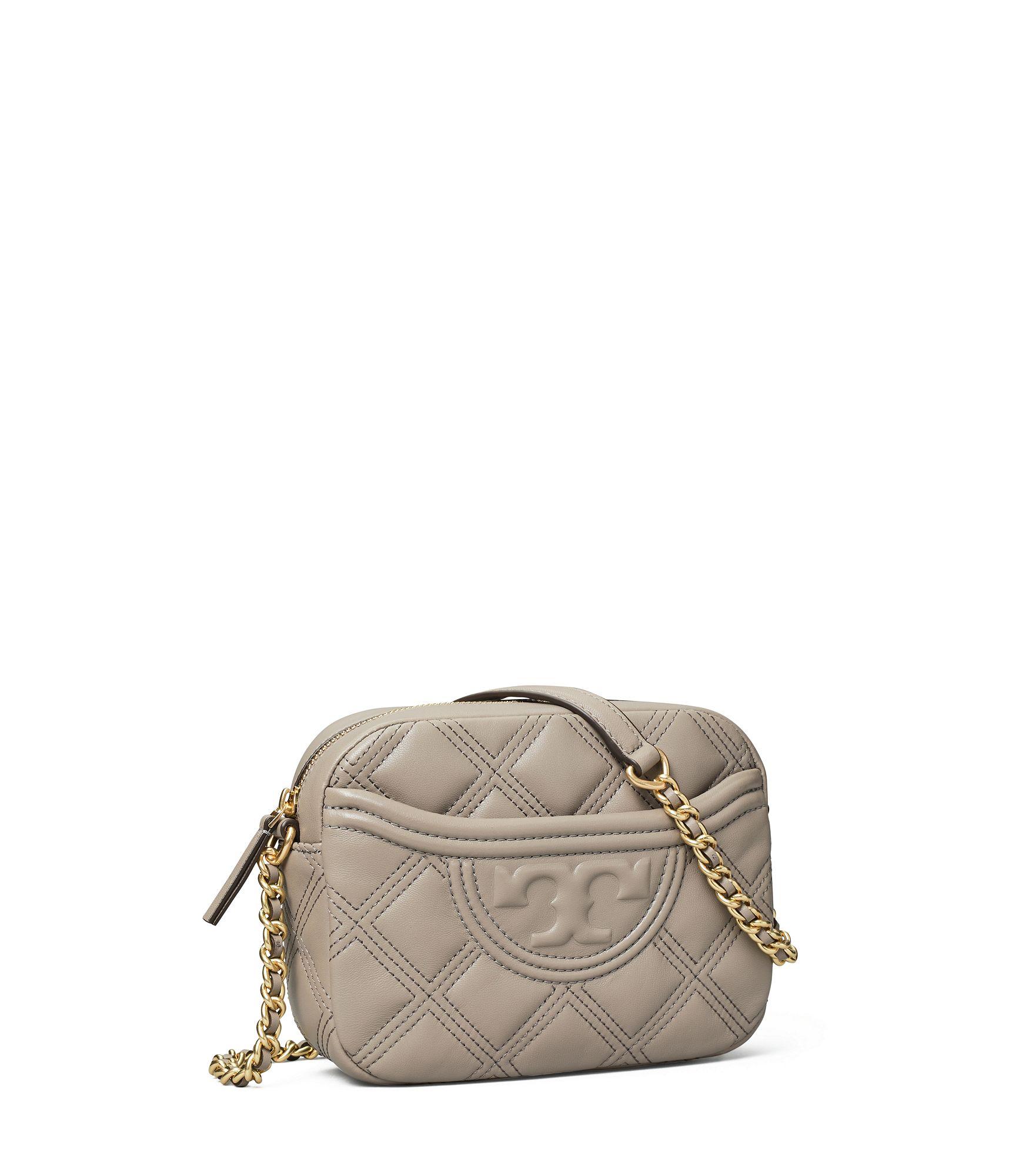 Tory Burch Fleming Soft Camera Bag in Black Lyst Canada