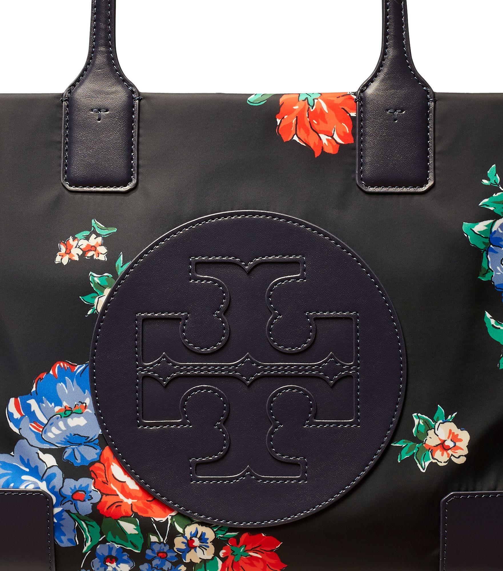 tory burch ella printed mini tote bolsa