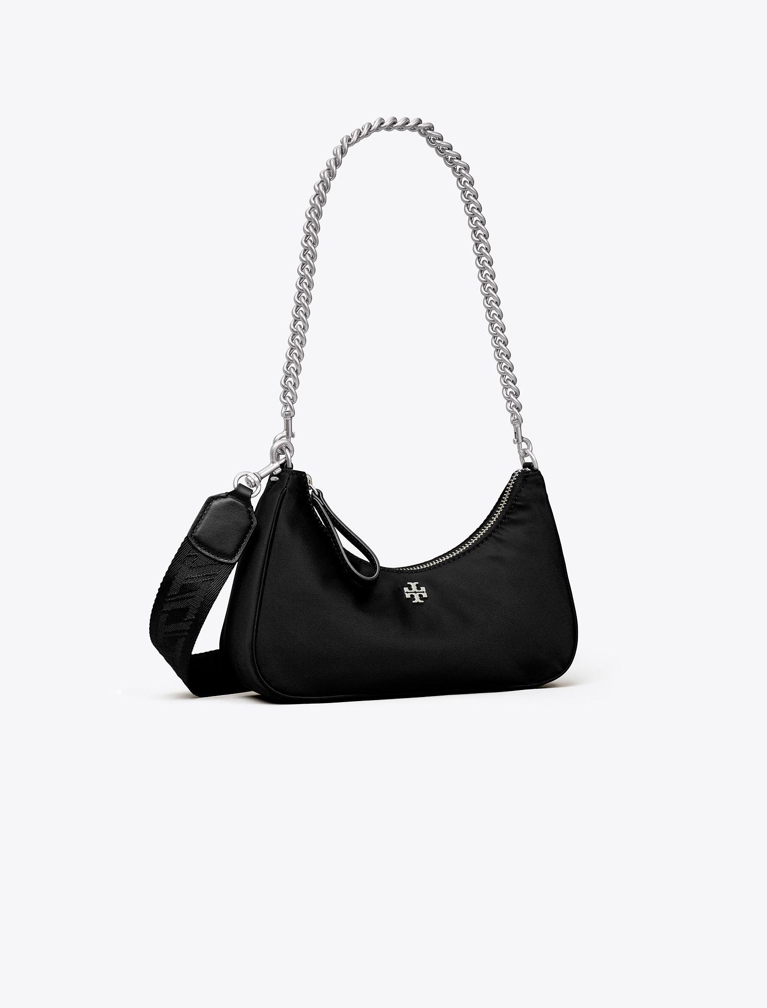 151 Mercer Crescent Bag in black leather