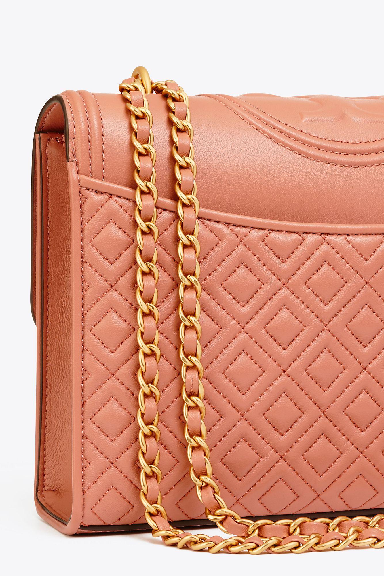 Tory Burch Leather Fleming Convertible Shoulder Bag Lyst