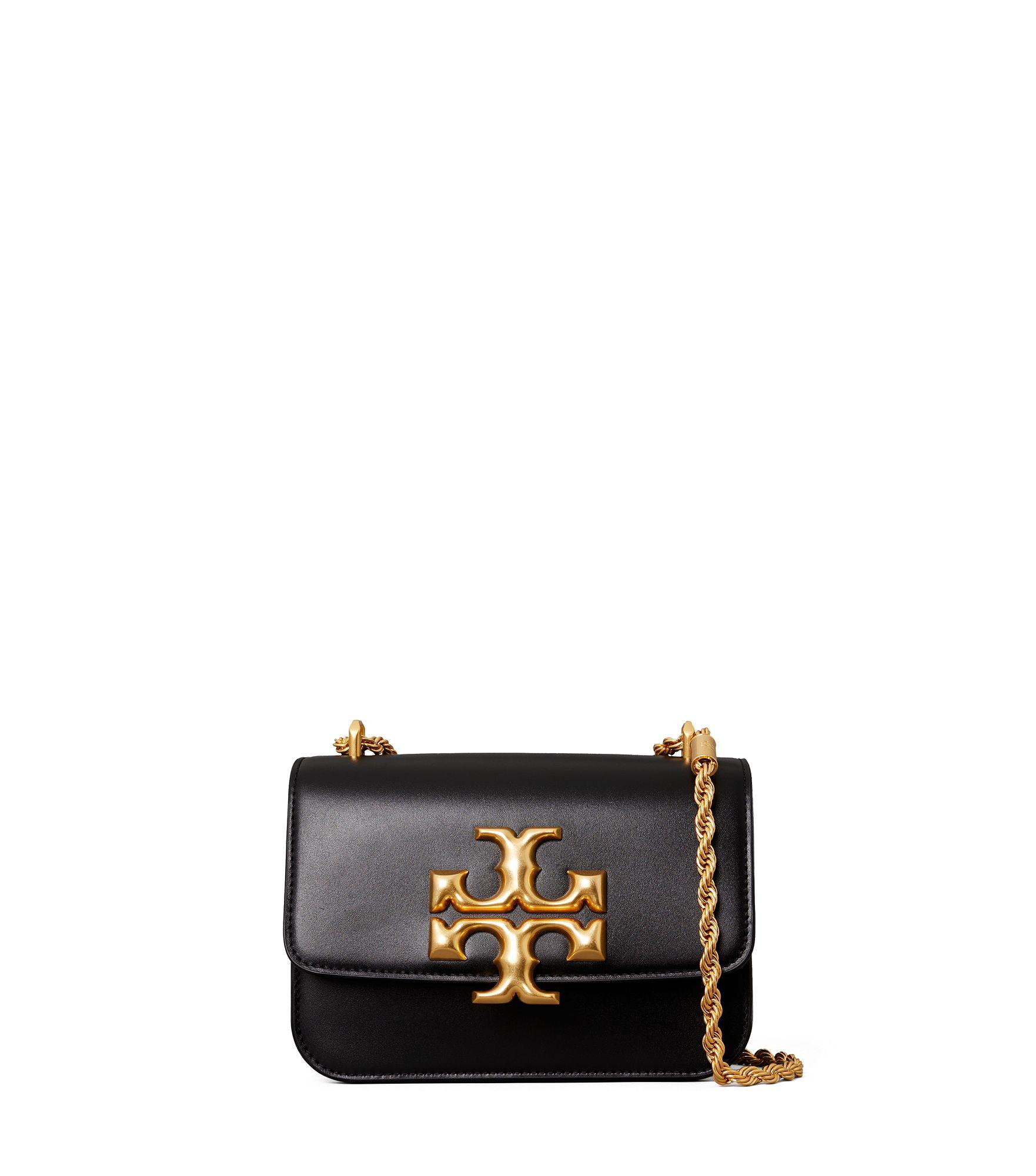 Tory Burch Leather Eleanor Small Convertible Shoulder Bag in Black - Save 9% - Lyst