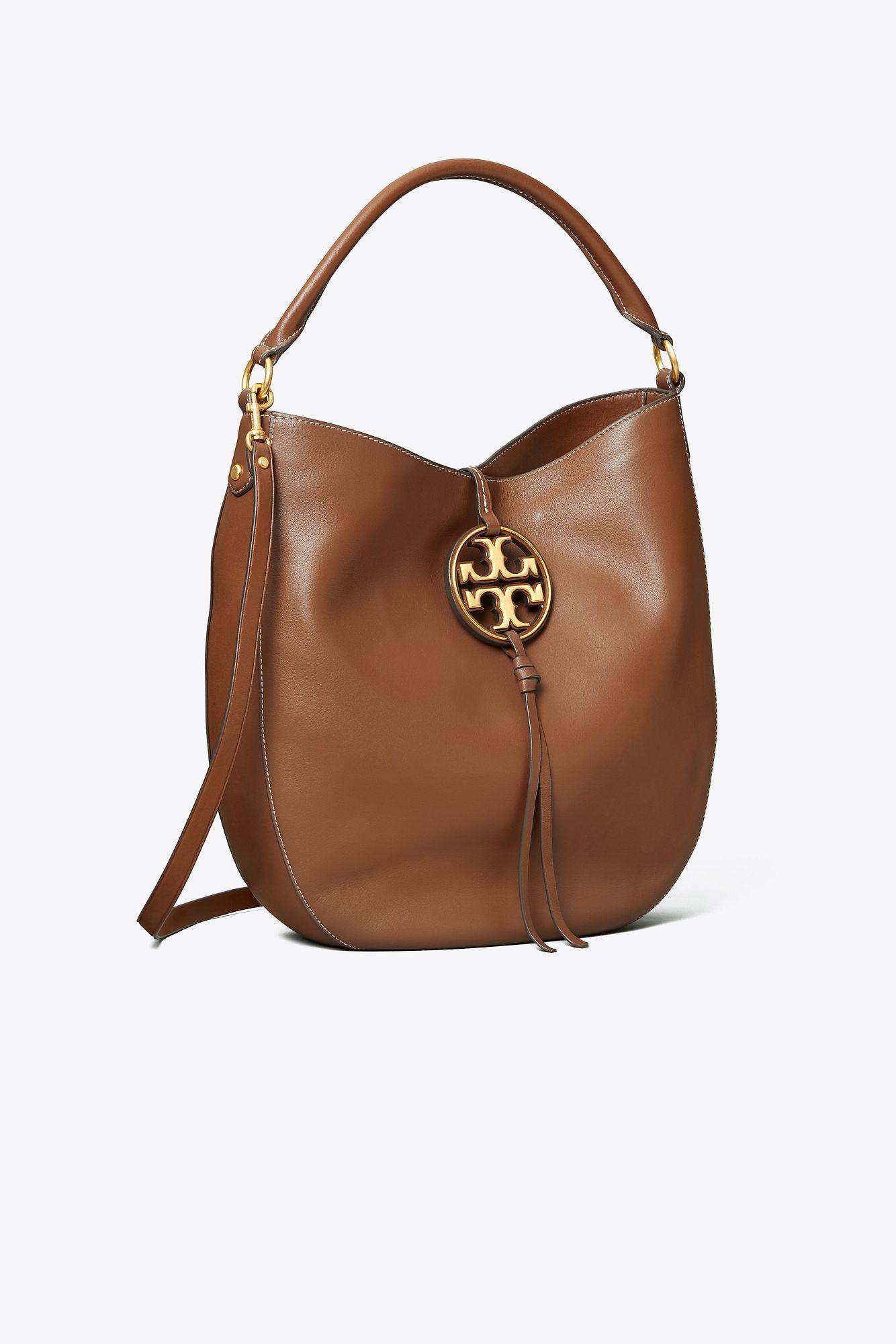 tory burch miller hobo brown