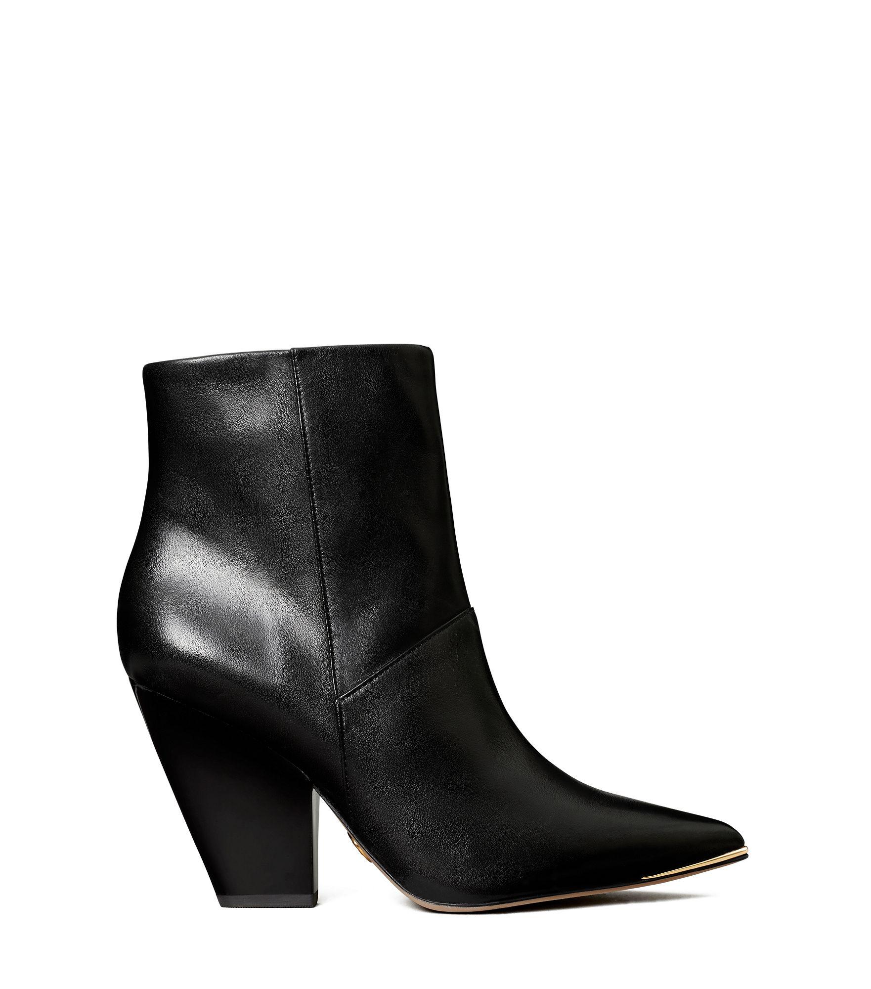tory burch lila patchwork boot