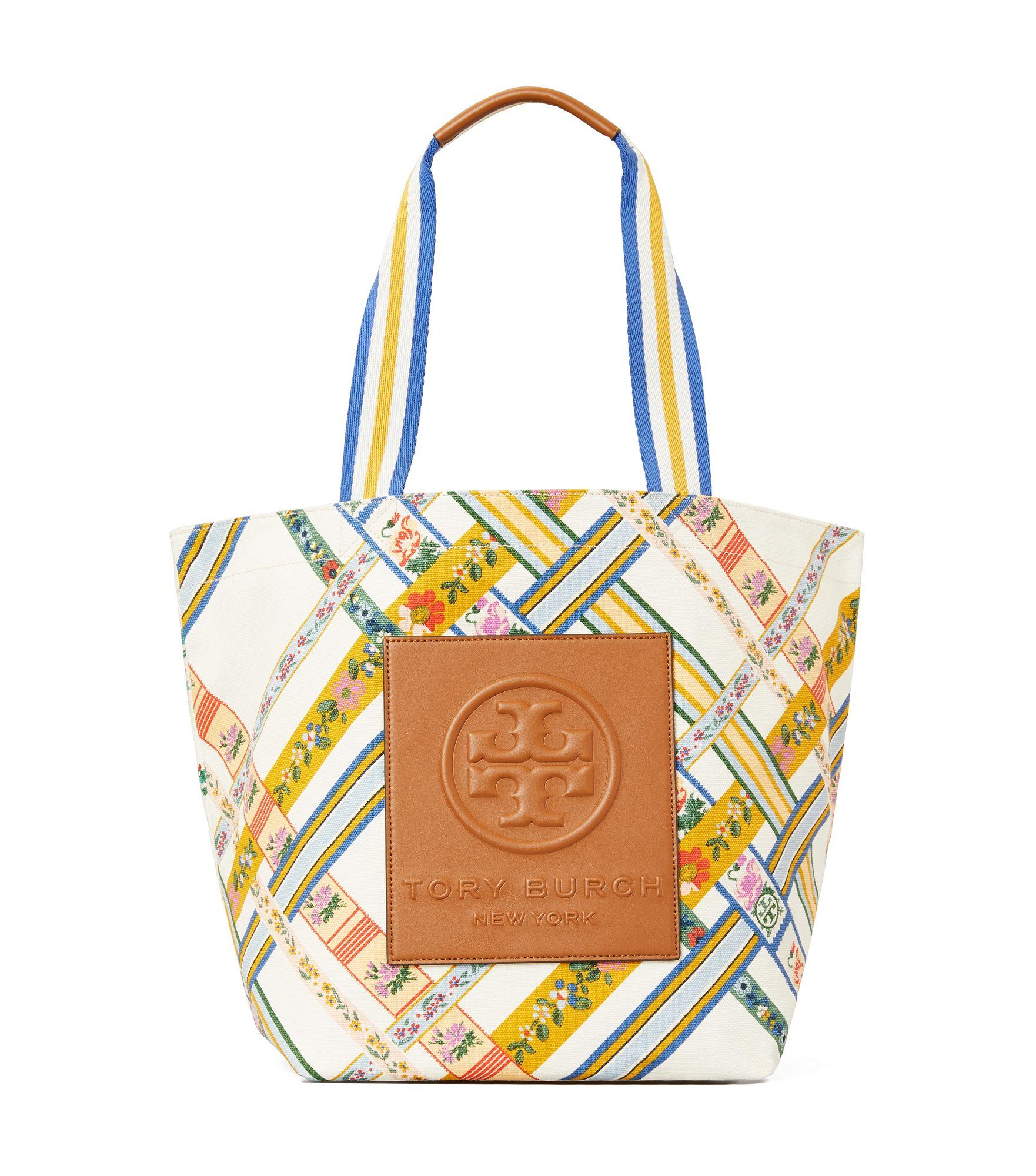 Tory Burch Gracie Reversible Printed Canvas Tote Bag | Lyst