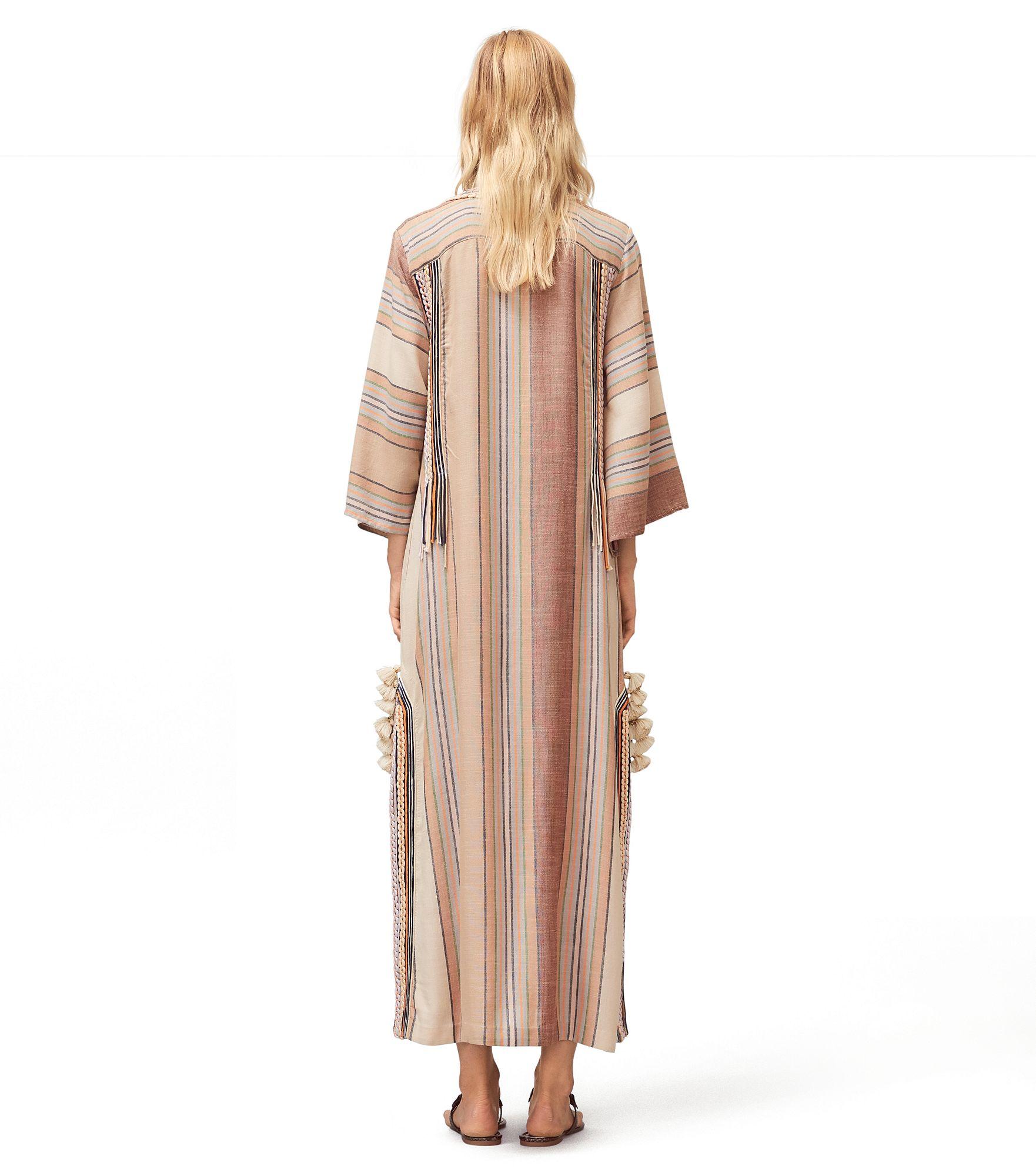 striped caftan