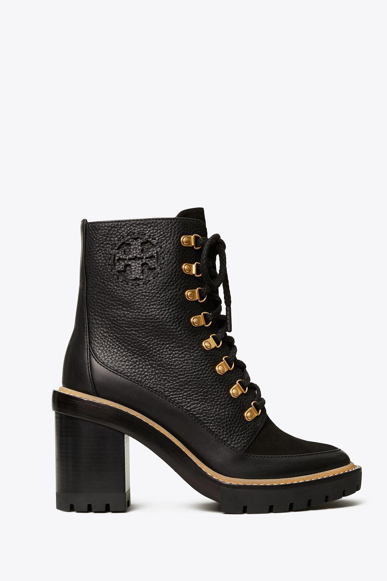 miller leather lug sole bootie