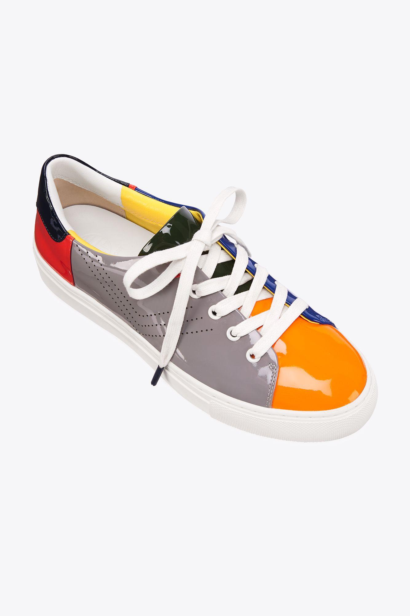 Tory Sport Leather Perforated Golf Sneakers Lyst