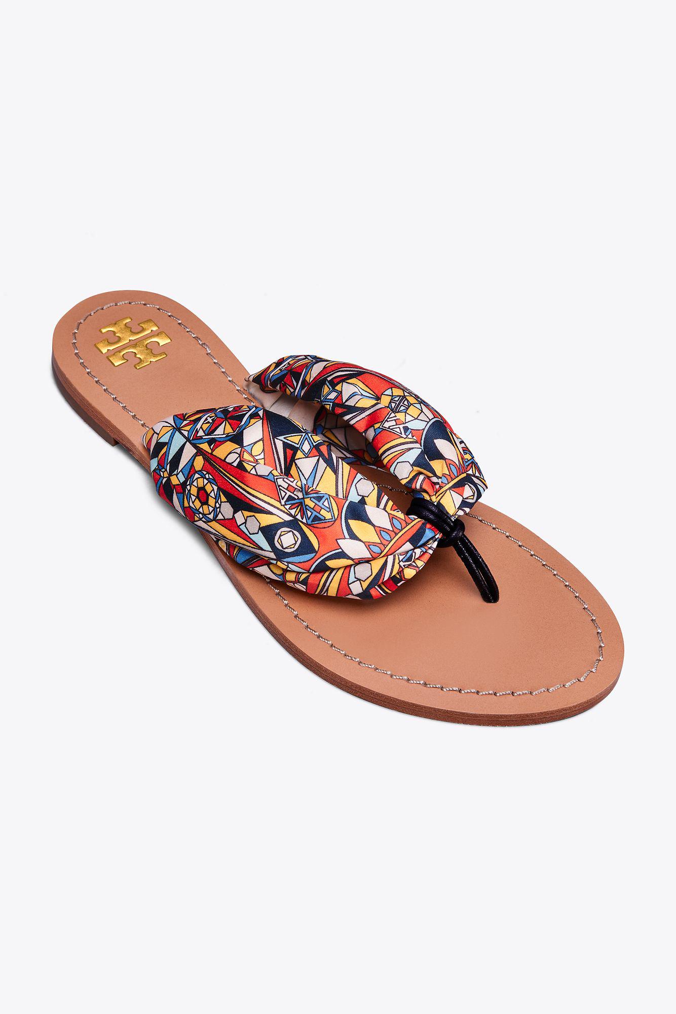 tory burch carson flat thong sandal