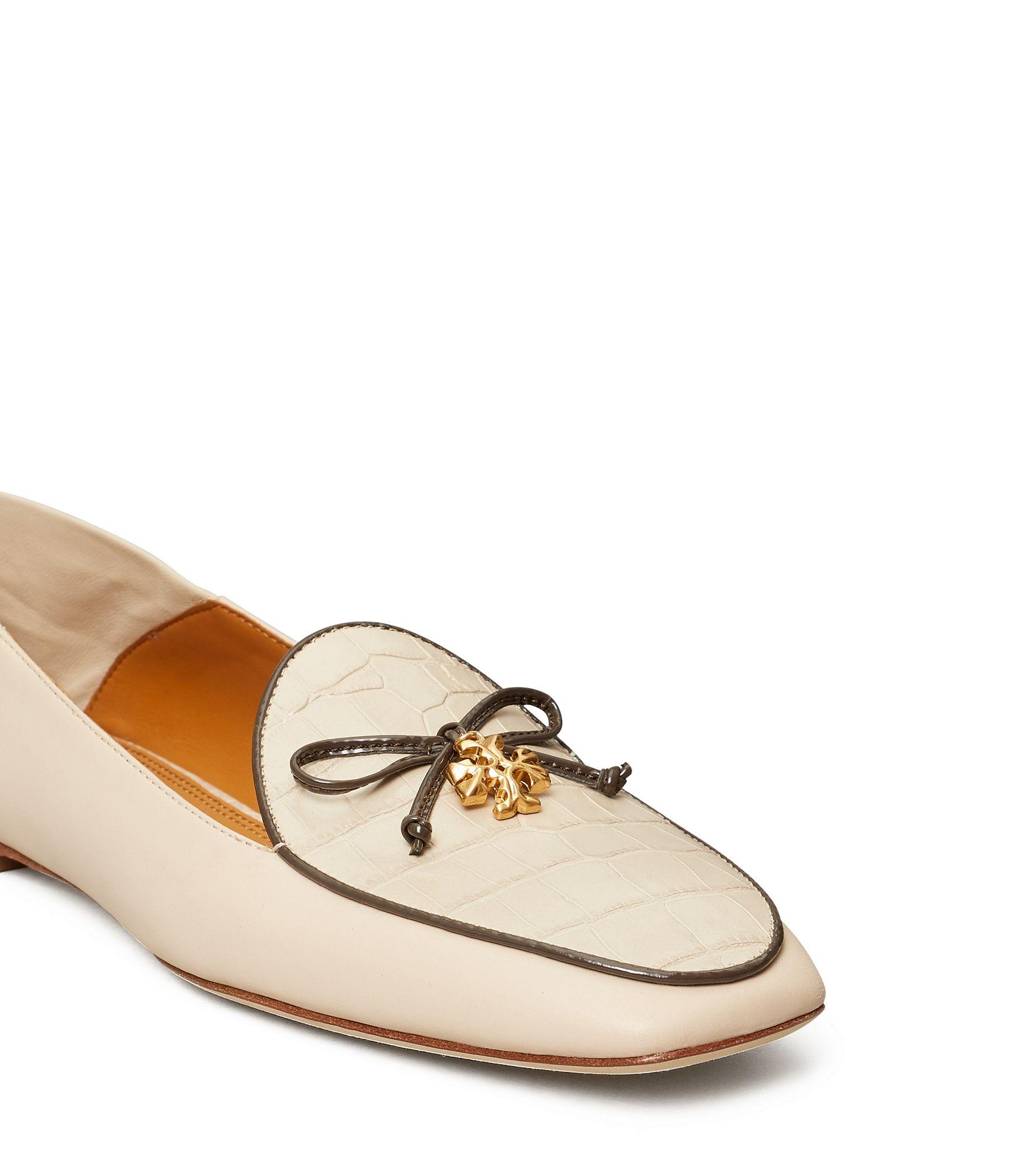 Tory Burch Leather Tory Charm Loafer Lyst