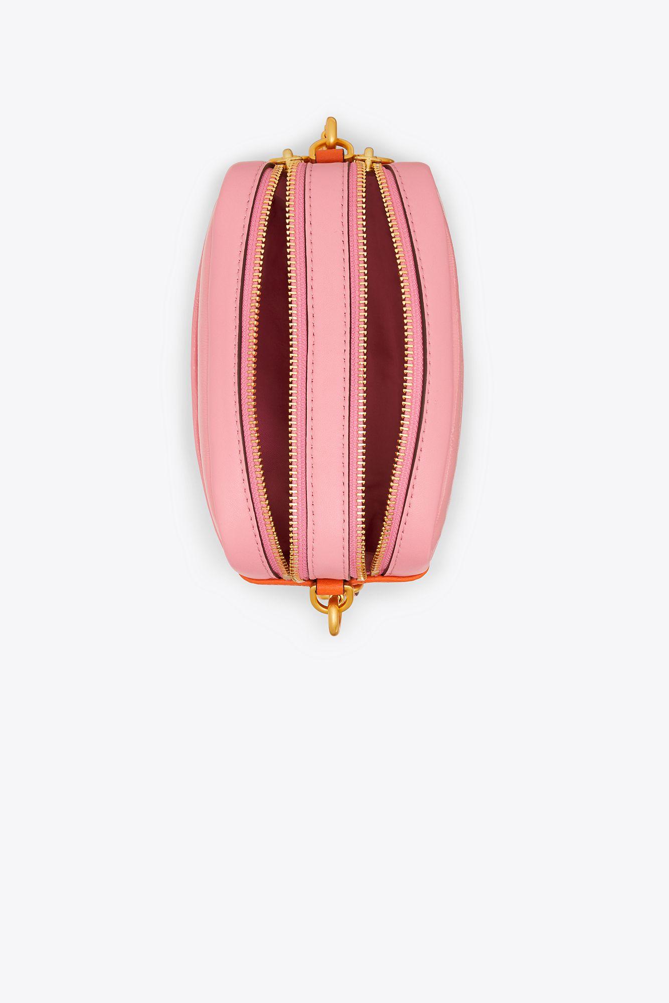 Tory Burch Perry Bombe Matte Mini Bag in Pink