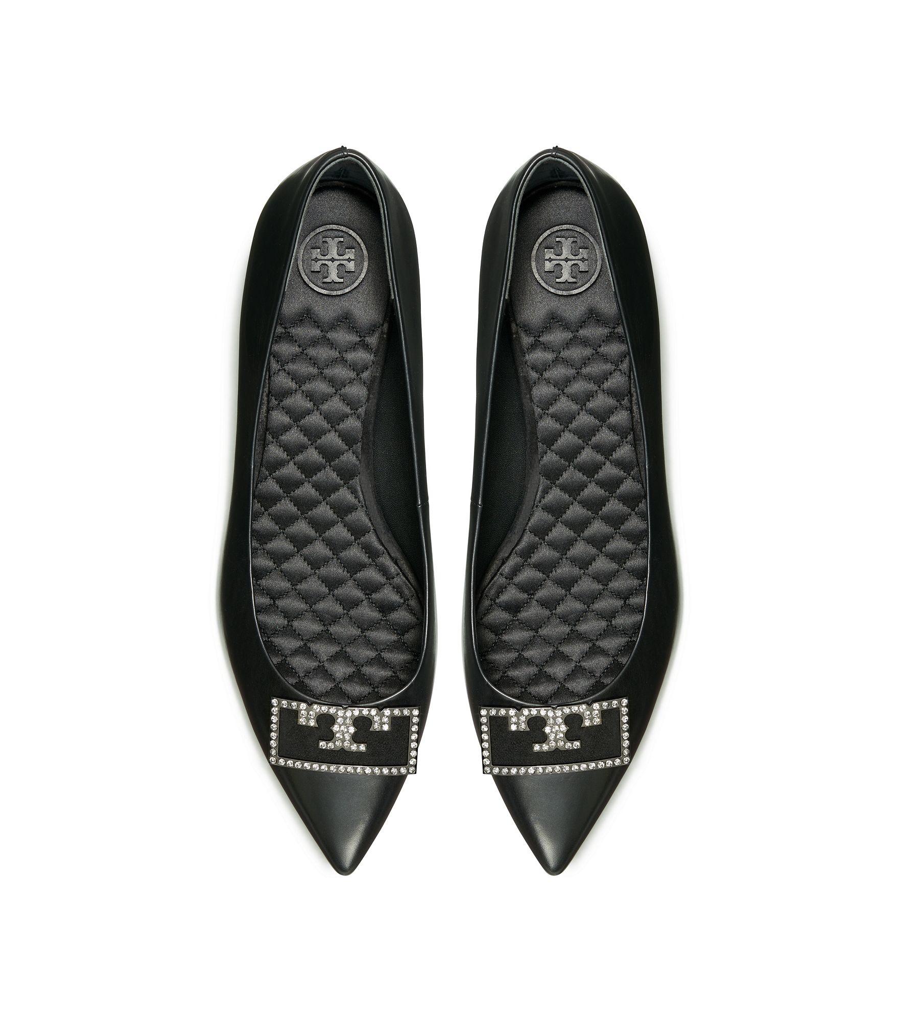 tory burch pointed flat