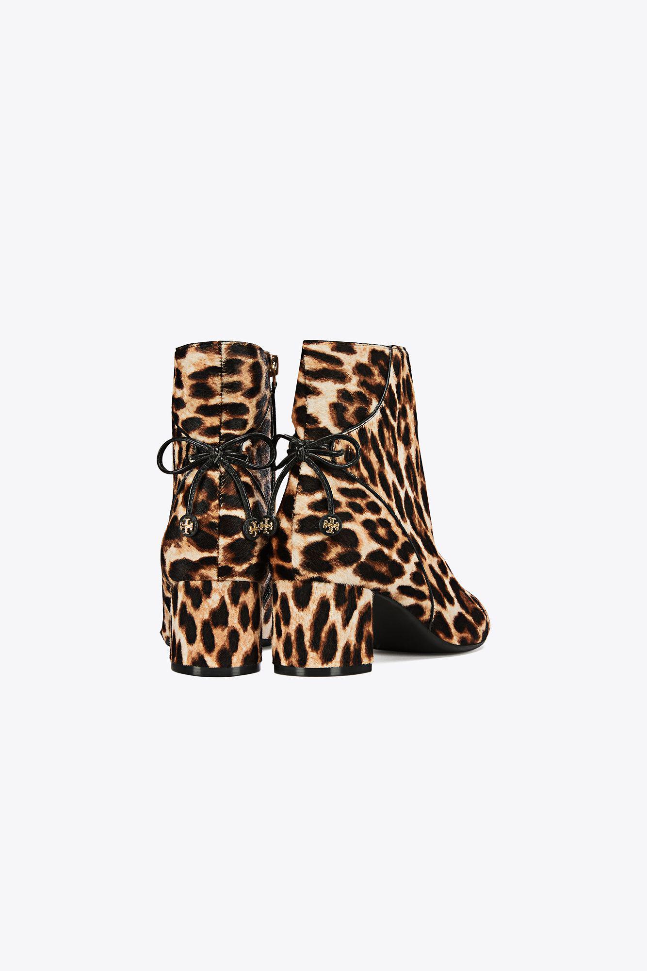 tory burch laila calf hair bootie