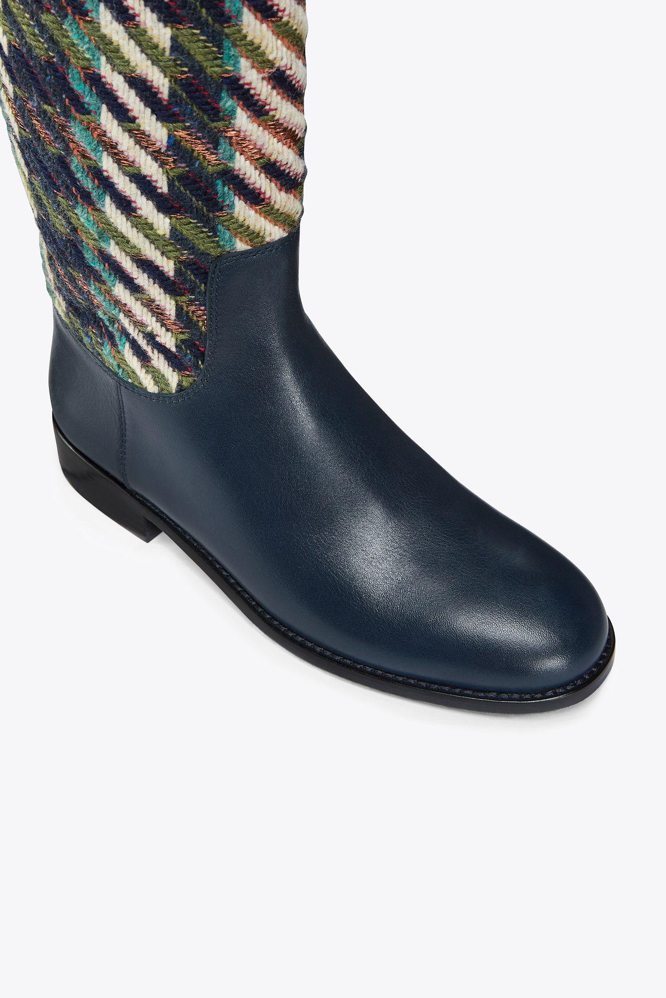 miller riding boot tweed