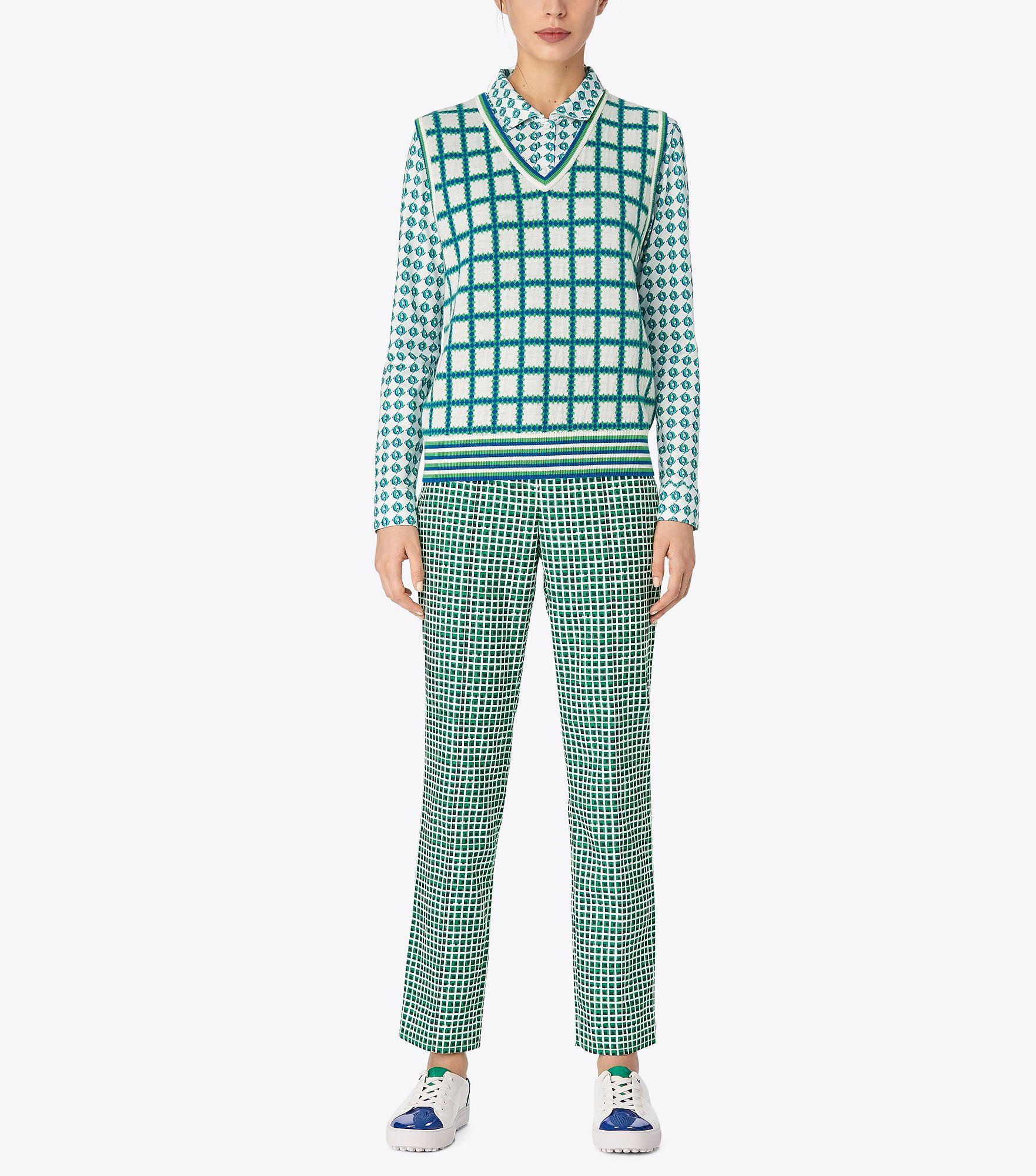 Tory Sport Printed Tech Twill Golf Pants in Green - Lyst