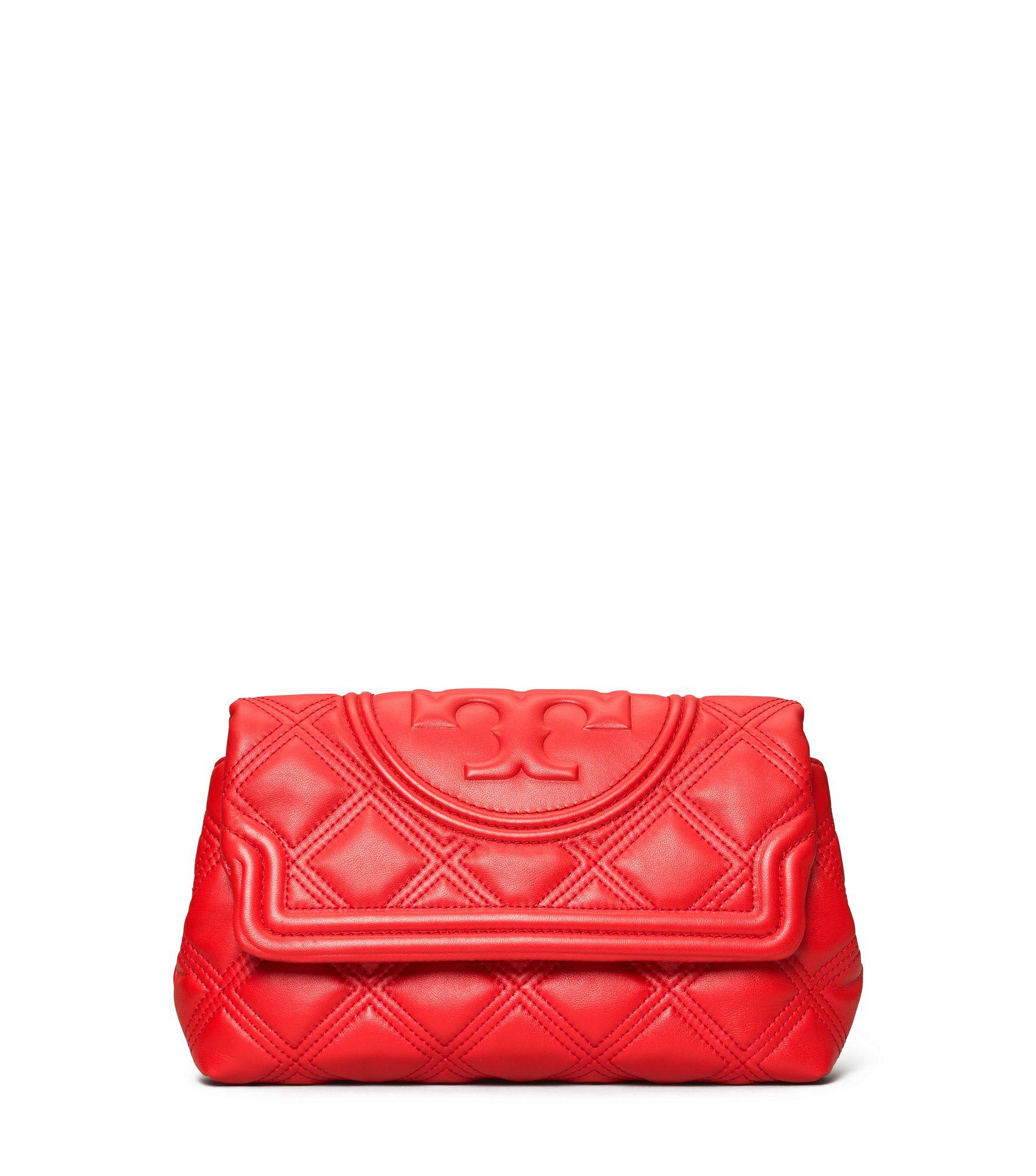 Tory Burch Fleming Soft Clutch Bag IUCN Water