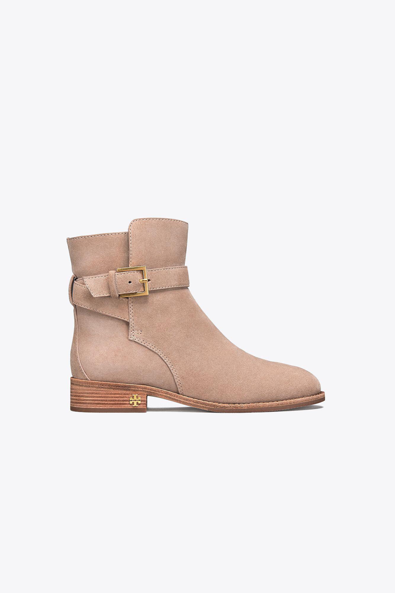 Tory Burch Brooke Ankle Bootie in Natural | Lyst Canada
