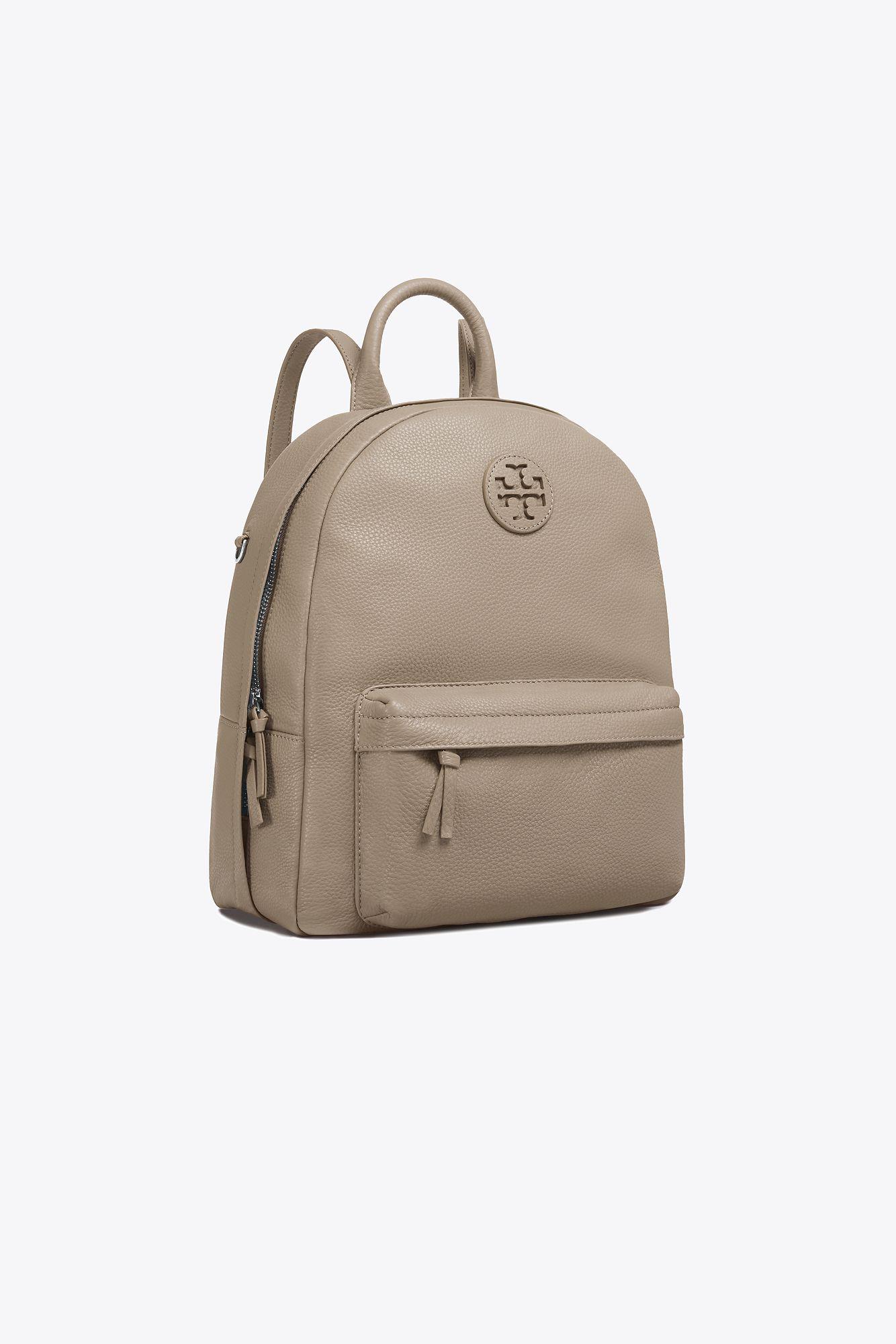 Tory Burch Leather Backpack in Gray Lyst