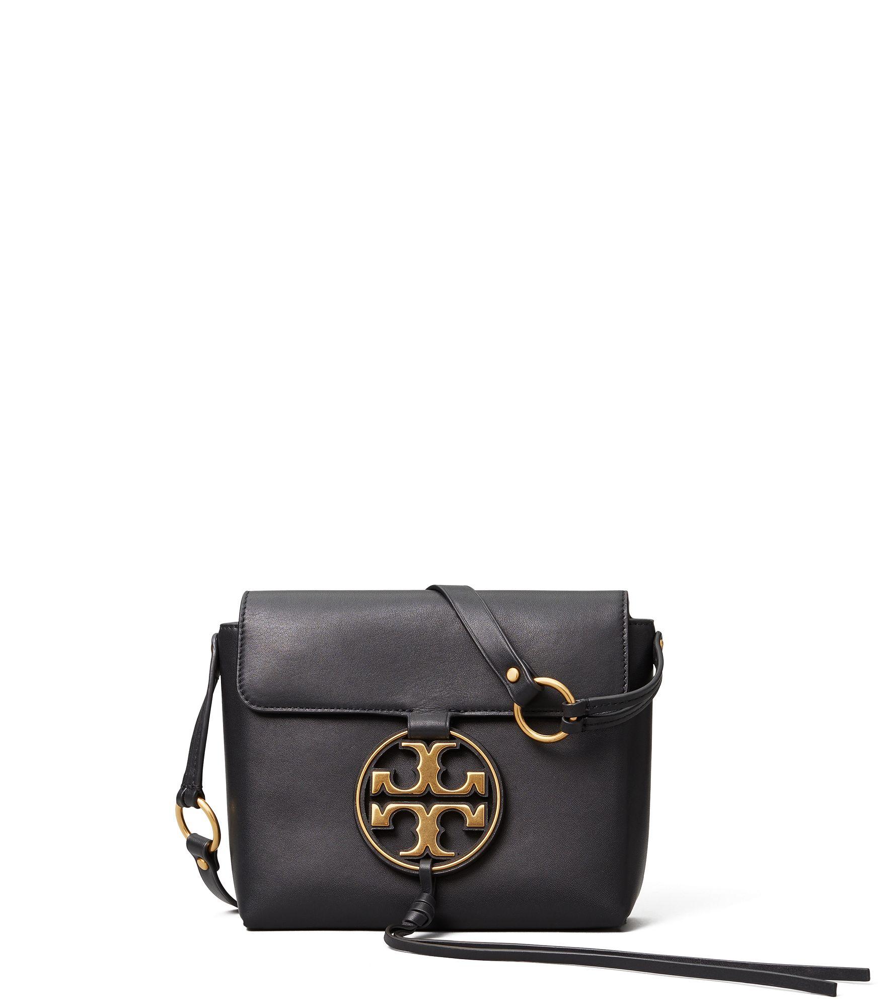 miller metal logo crossbody tory burch