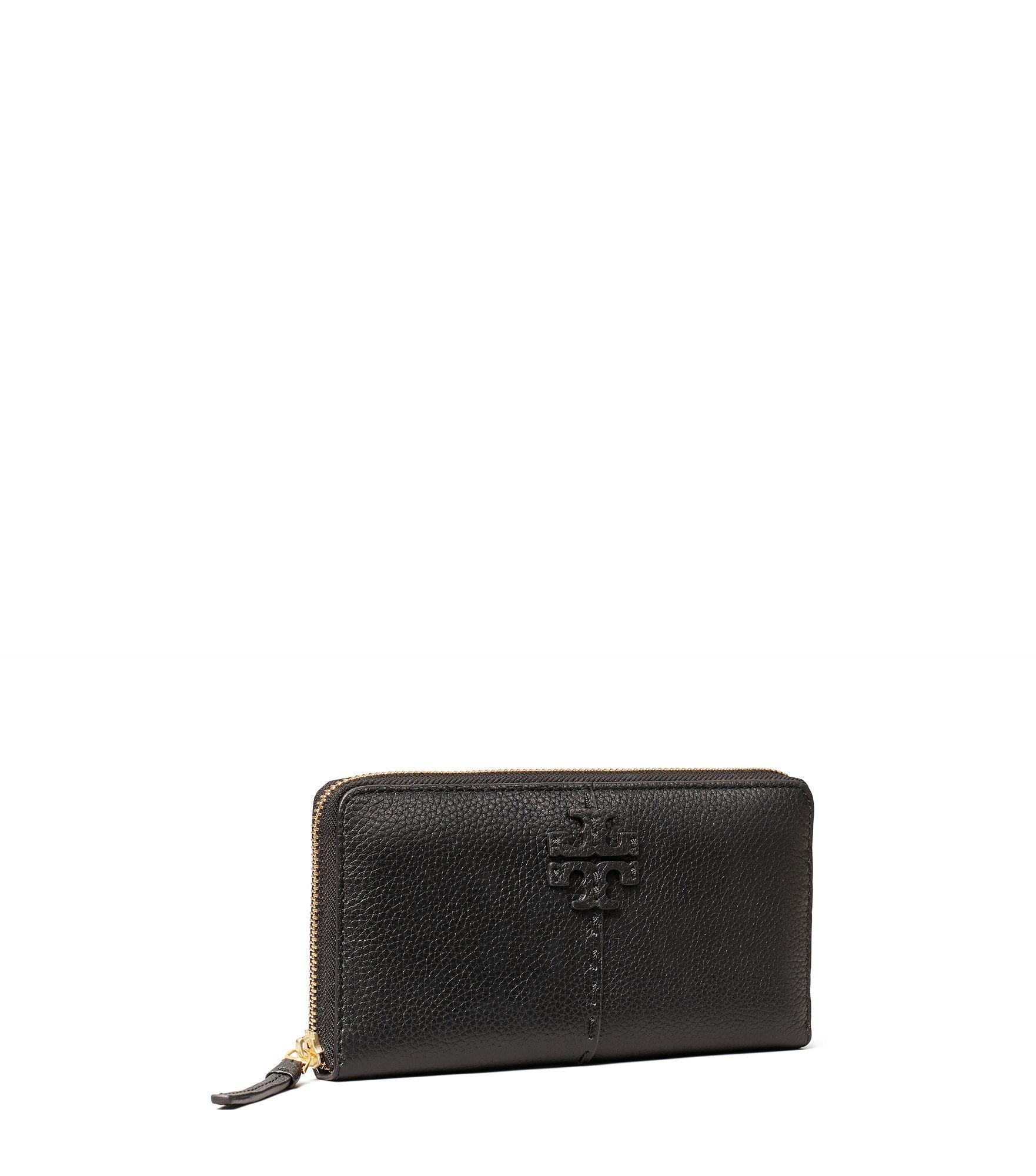 tory burch mcgraw zip continental wallet