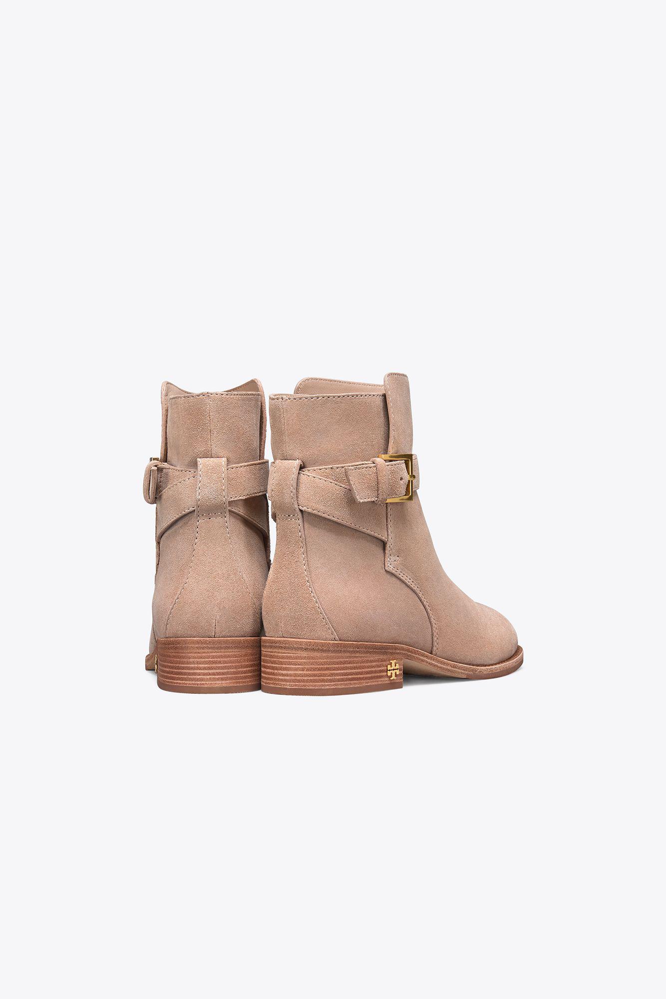 Tory Burch Brooke Ankle Bootie in Natural | Lyst Canada