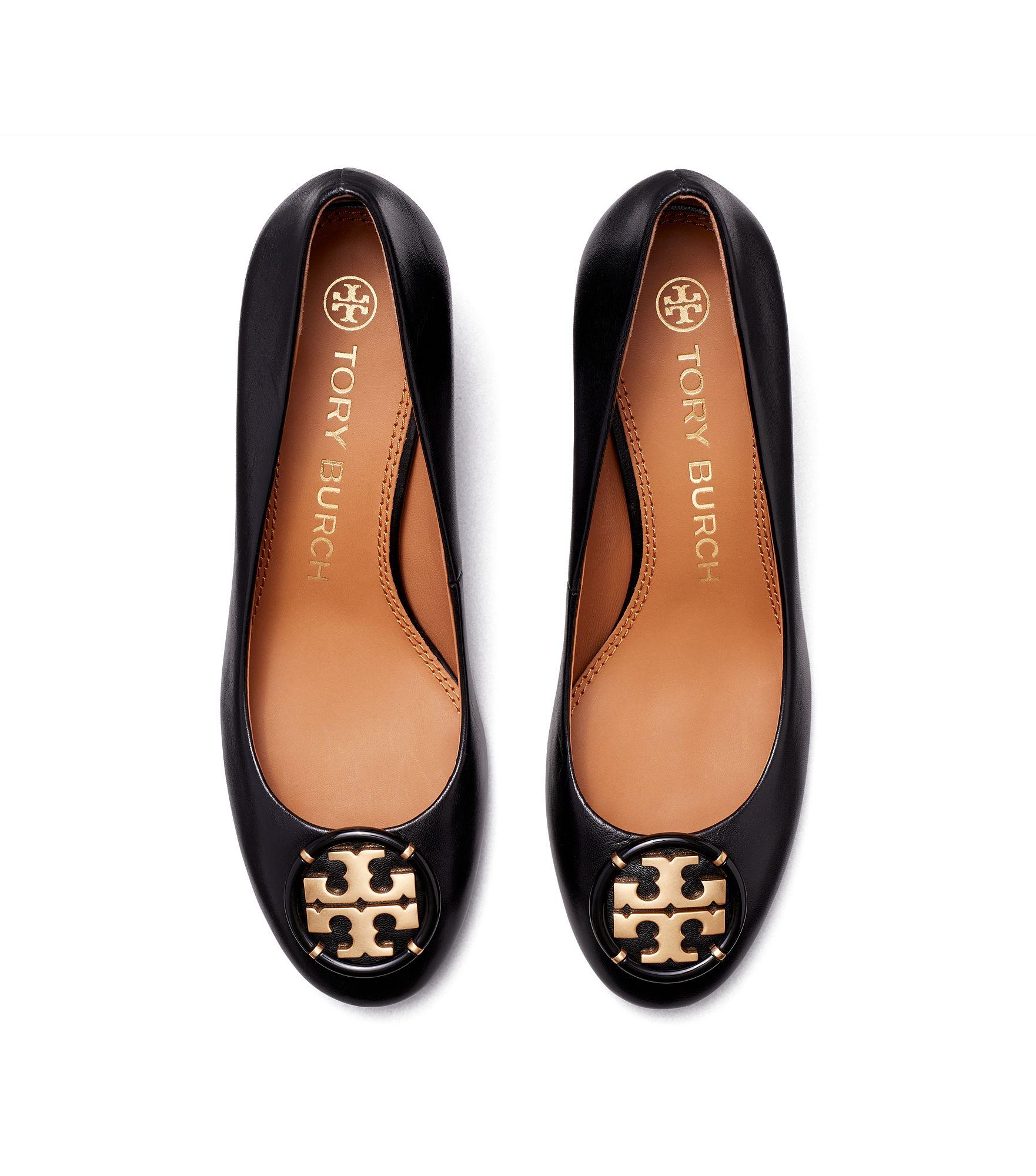 tory burch 55mm multi logo pump