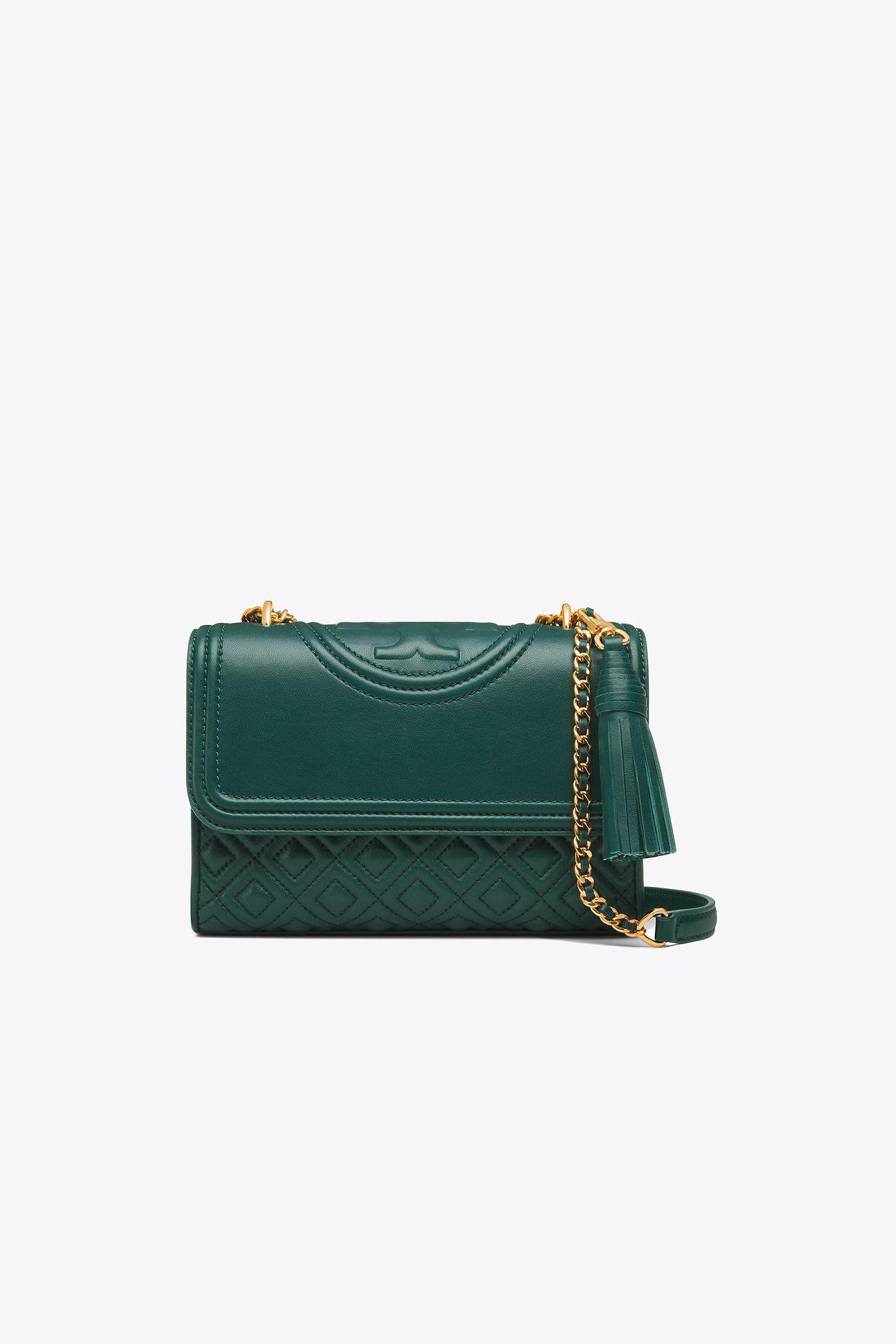 tory burch fleming green