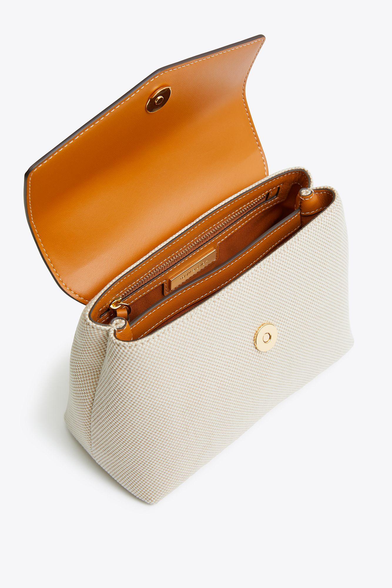 tory burch robinson canvas