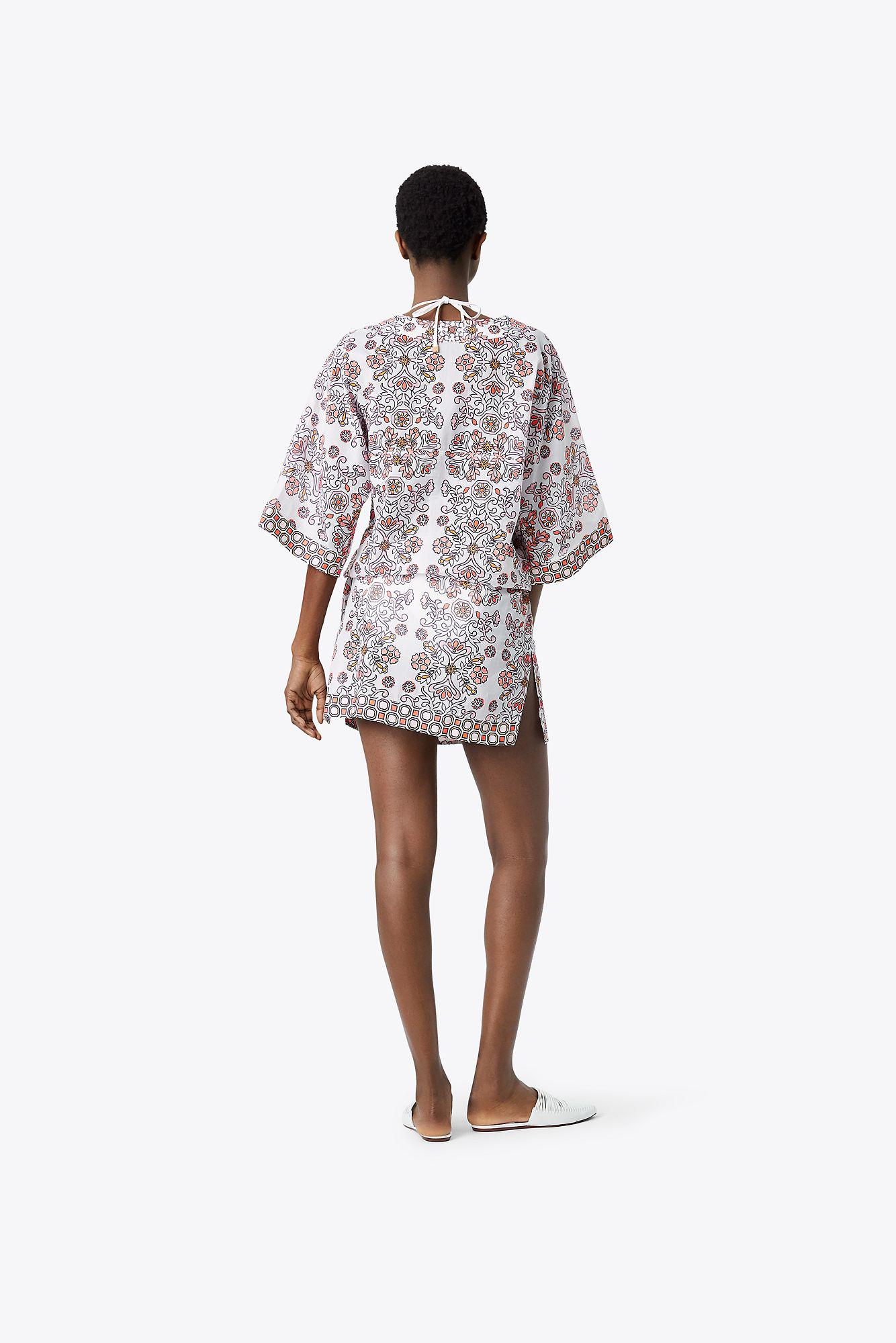tory burch beach tunic
