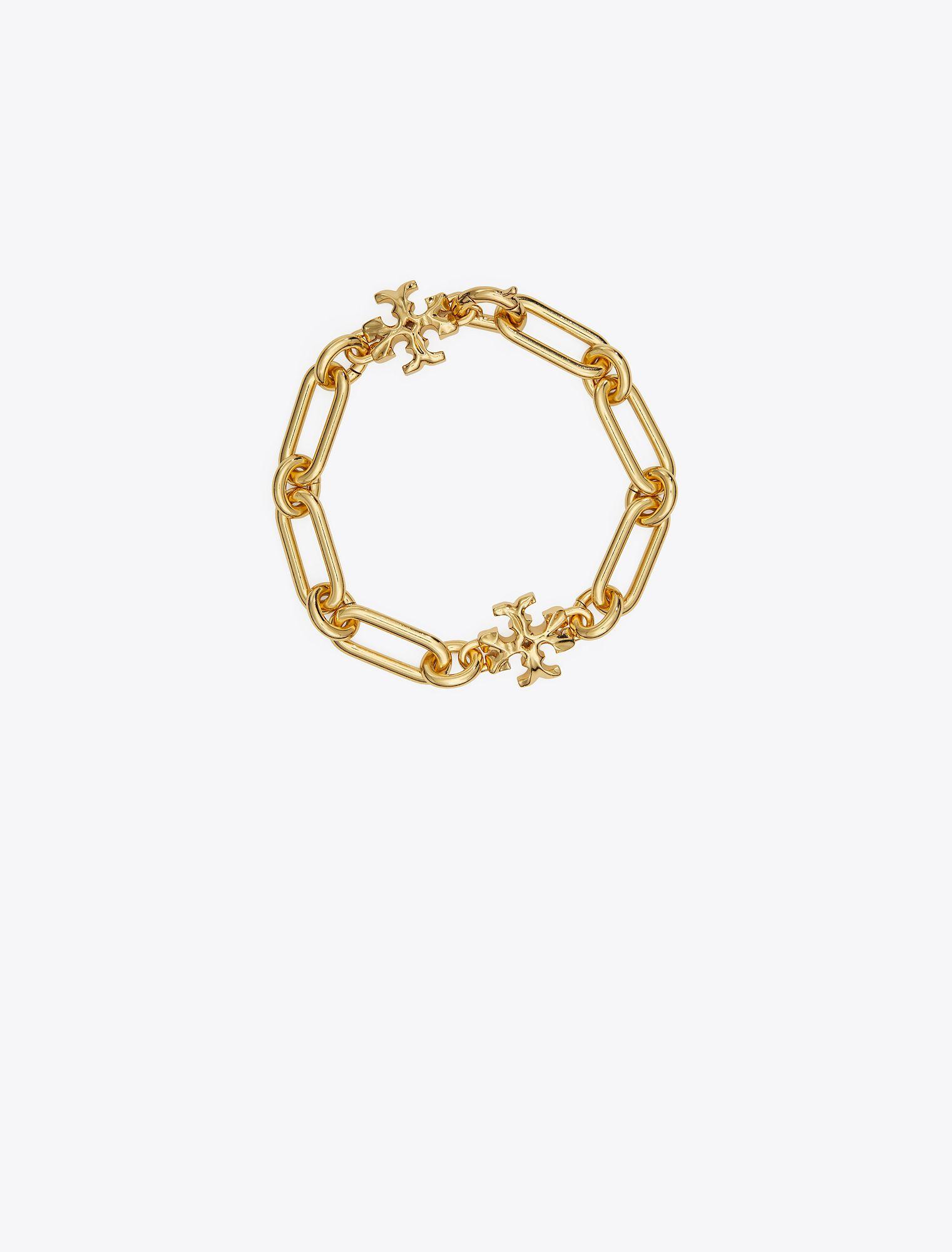 Tory Burch Roxanne Chain Bracelet in White | Lyst Canada