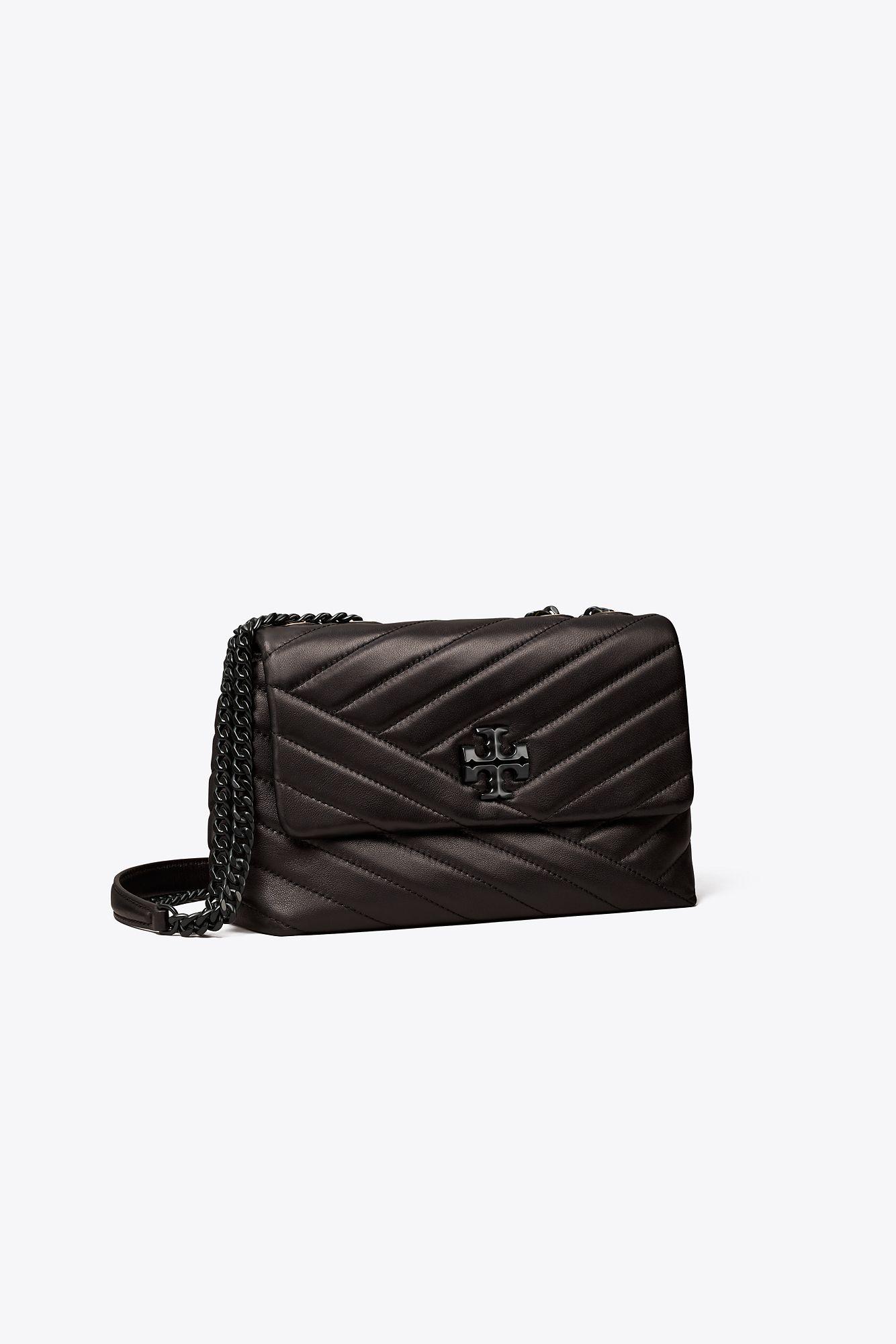 Tory Burch Small Kira Chevron Convertible Shoulder Bag in Black Lyst
