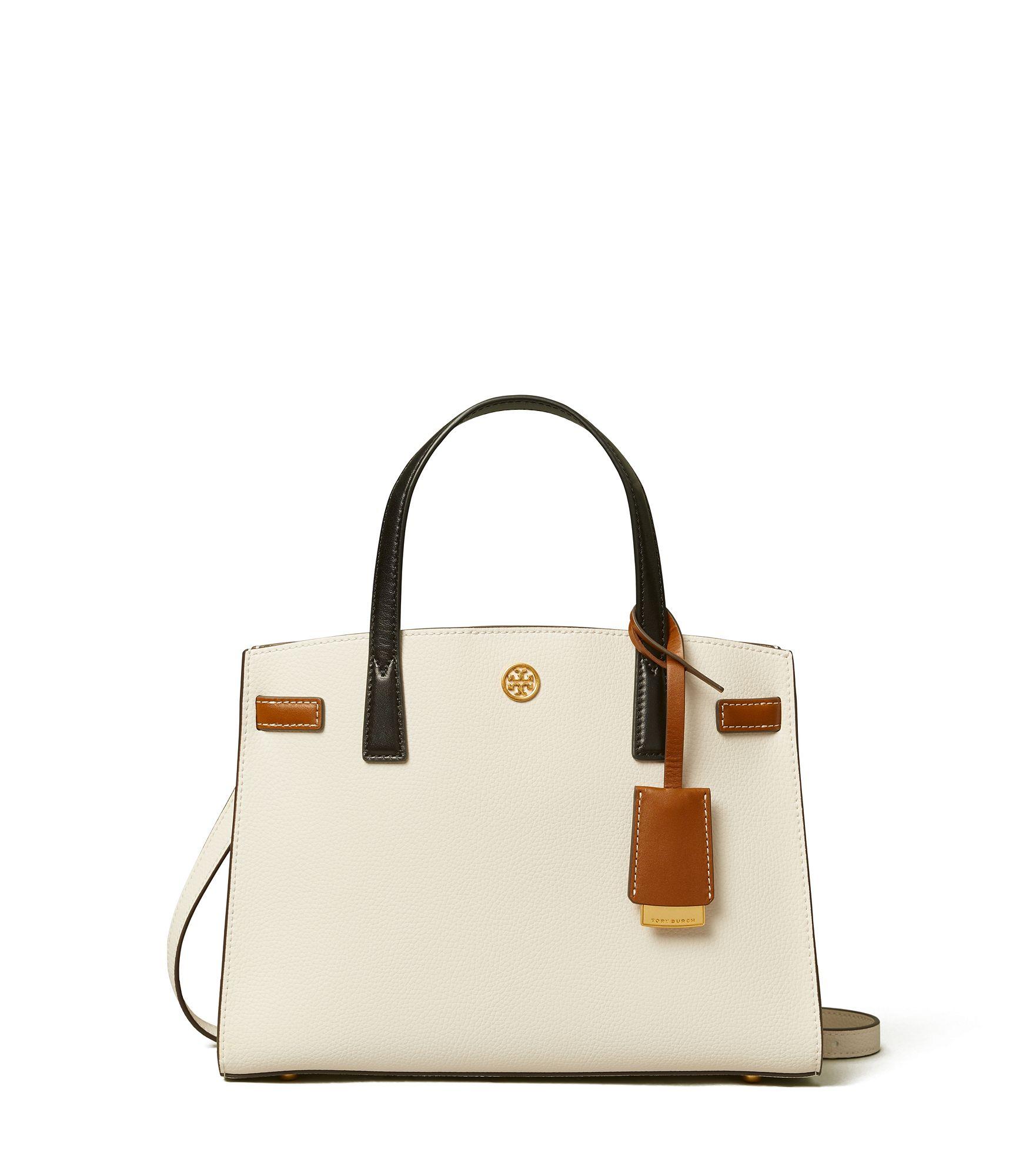 walker color block satchel
