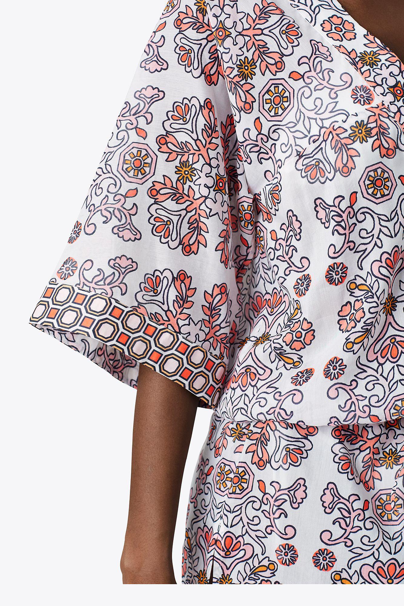 tory burch beach tunic