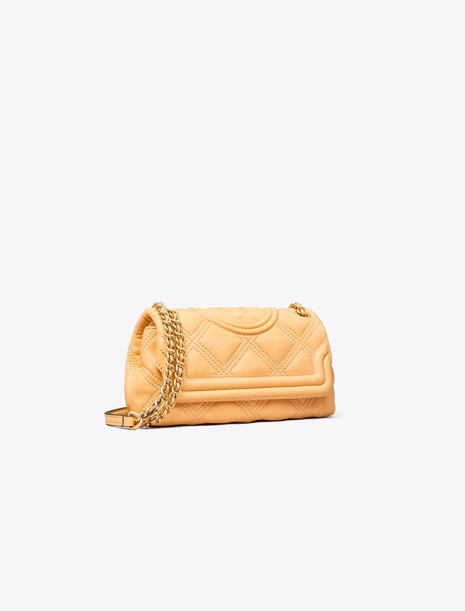 Tory Burch Small Fleming Soft Convertible Shoulder Bag in Natural