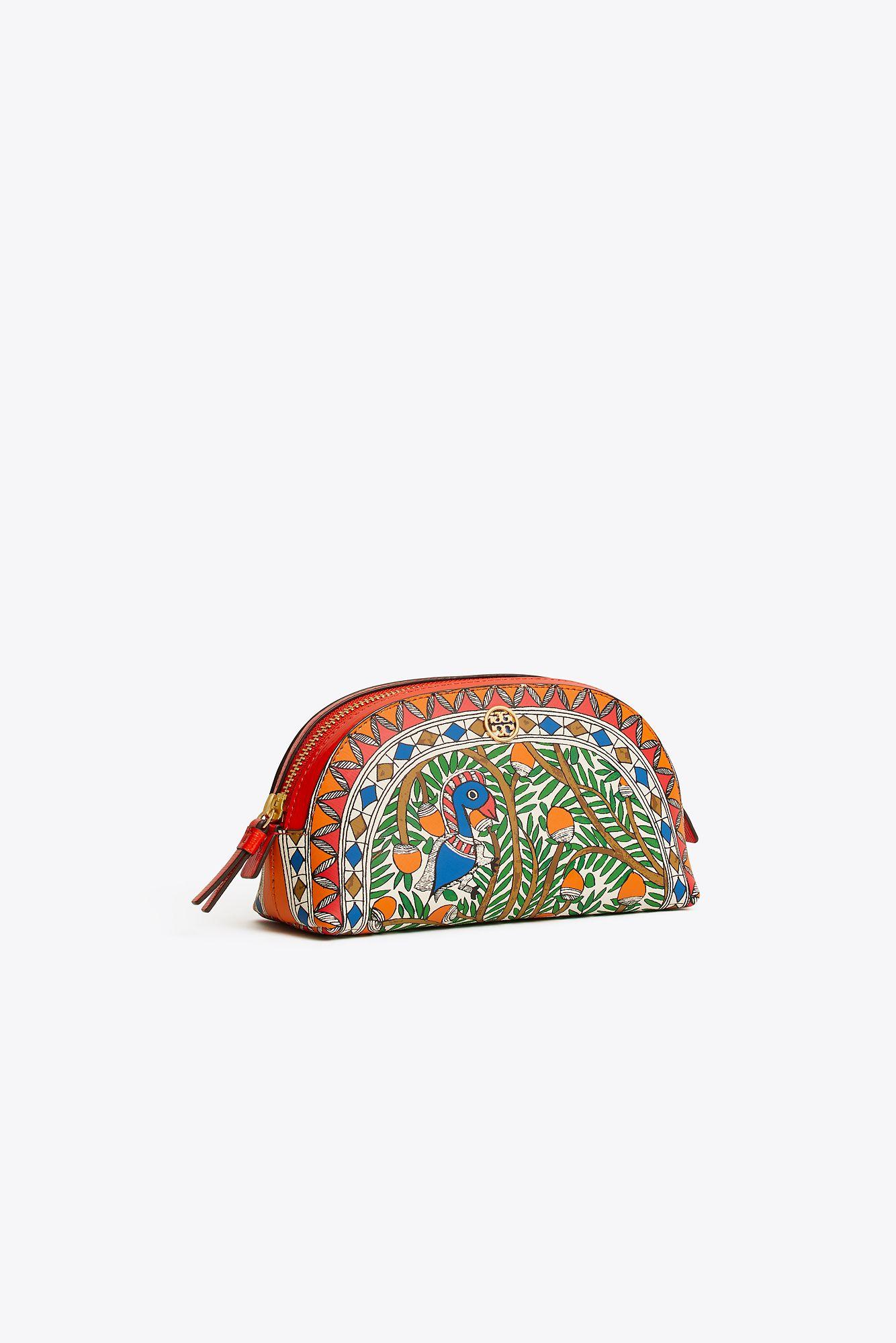 Tory Burch Leather Robinson Printed - Printed Makeup Bags Tory Burch Leather Robinson Printed - Printed Makeup Bags