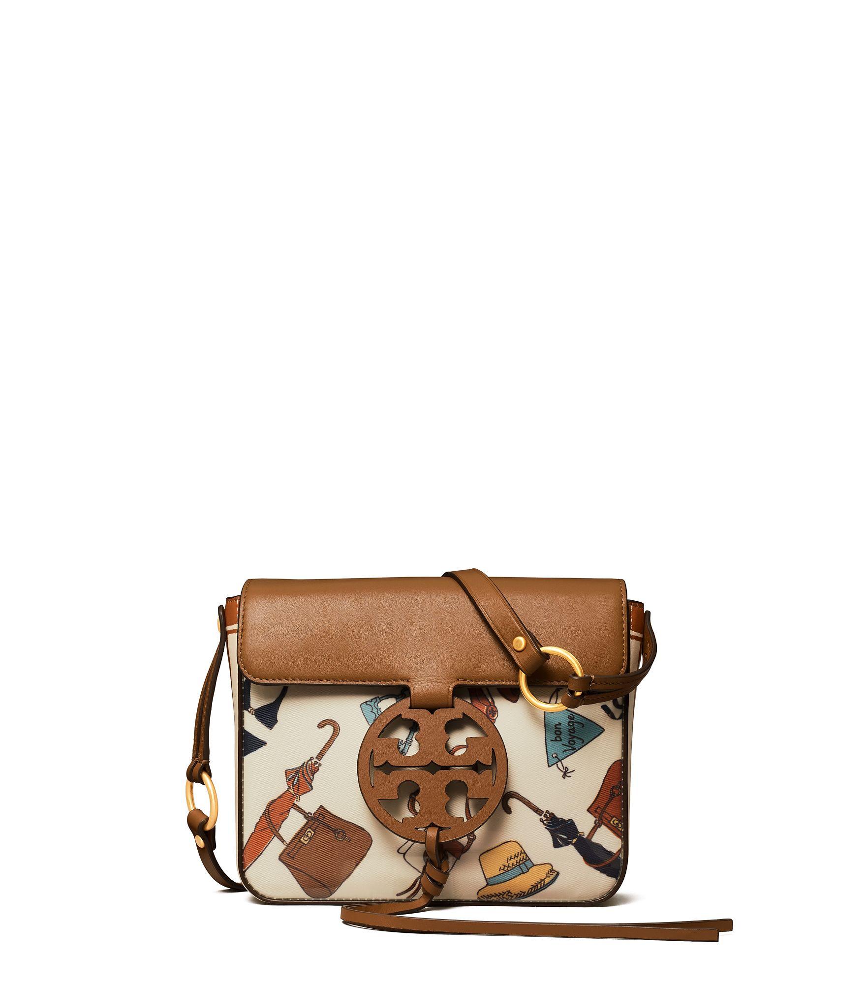 Tory burch miller online clear printed crossbody