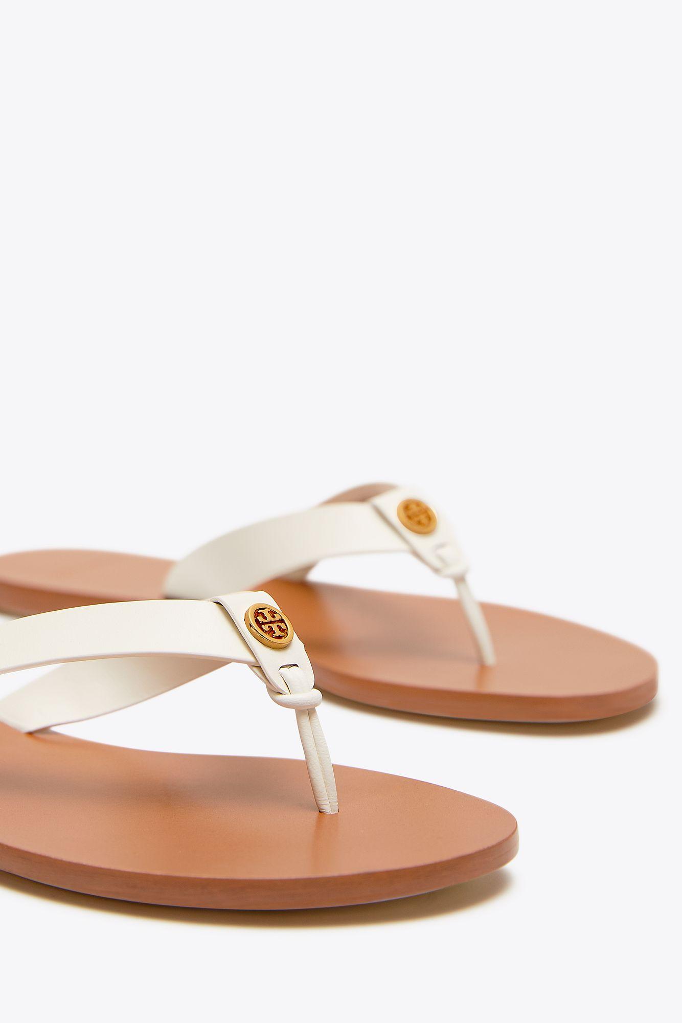 tory burch ivory sandals