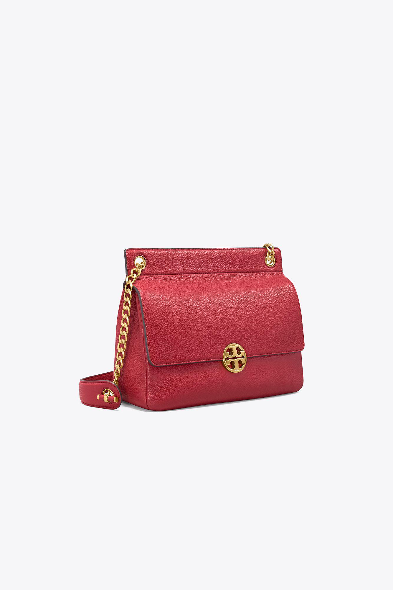 chelsea flap leather shoulder bag