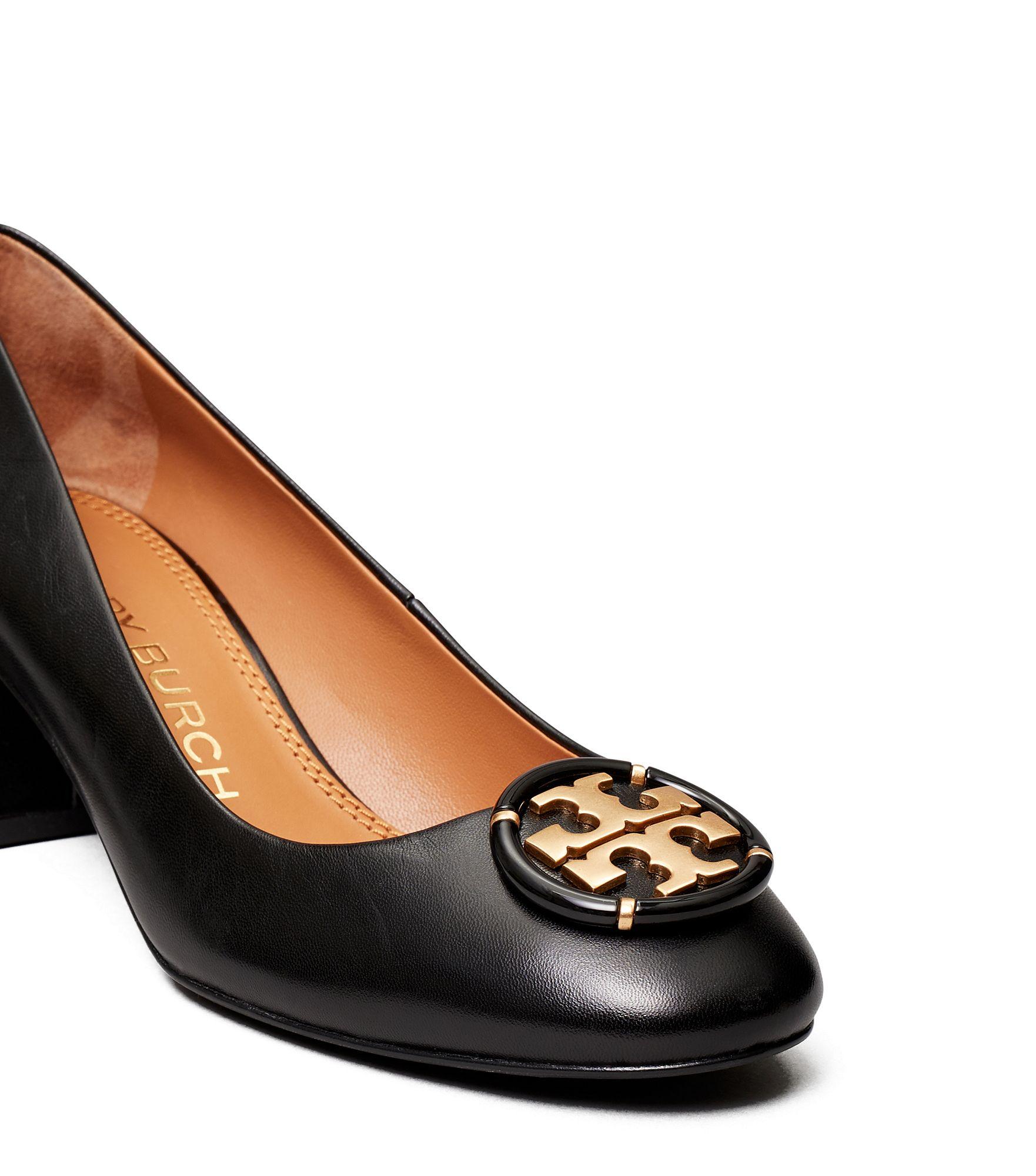 tory burch 55mm multi logo pump