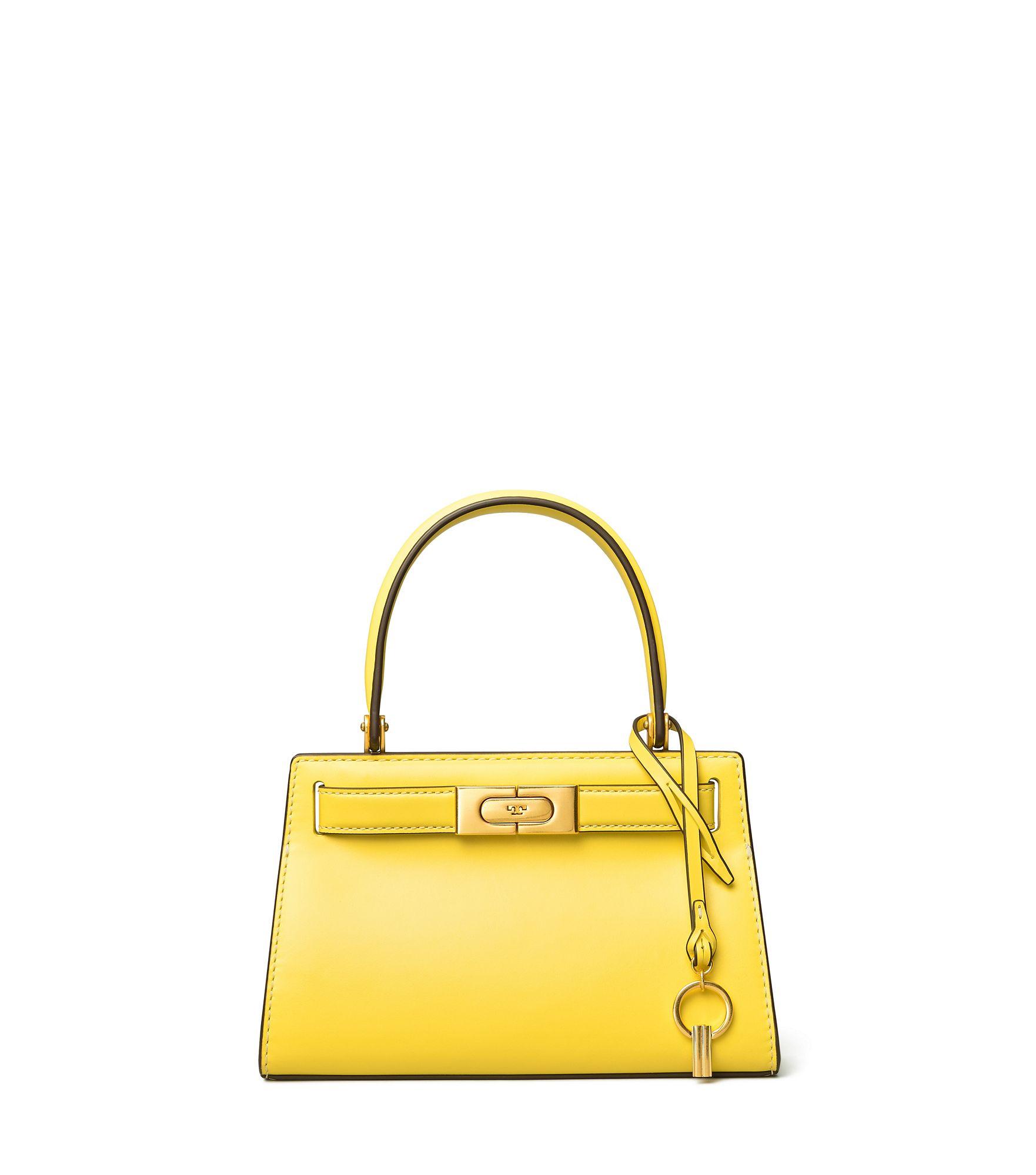 tory burch purse yellow