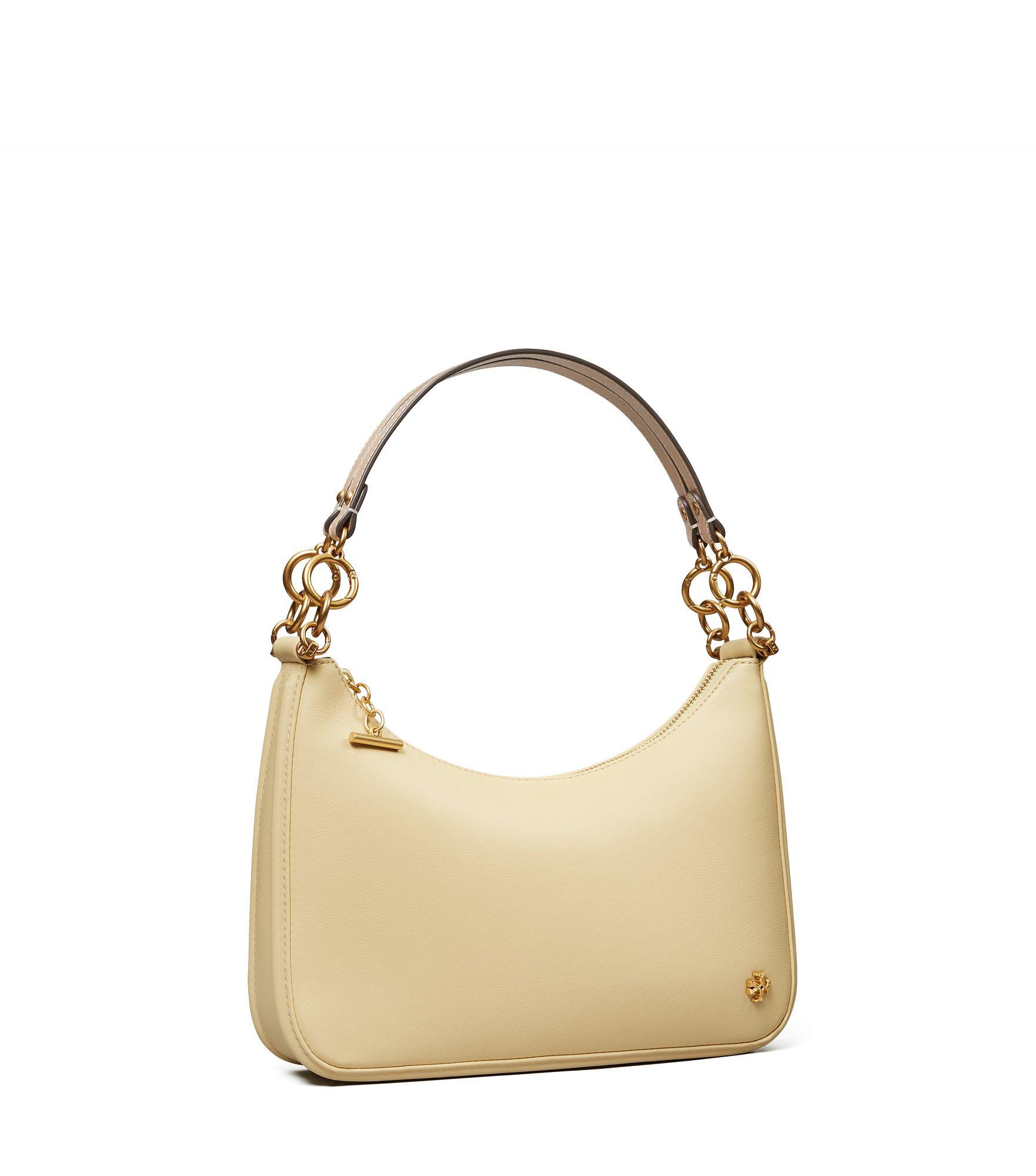 Tory Burch Leather 151 Mercer Crescent Bag in Natural | Lyst