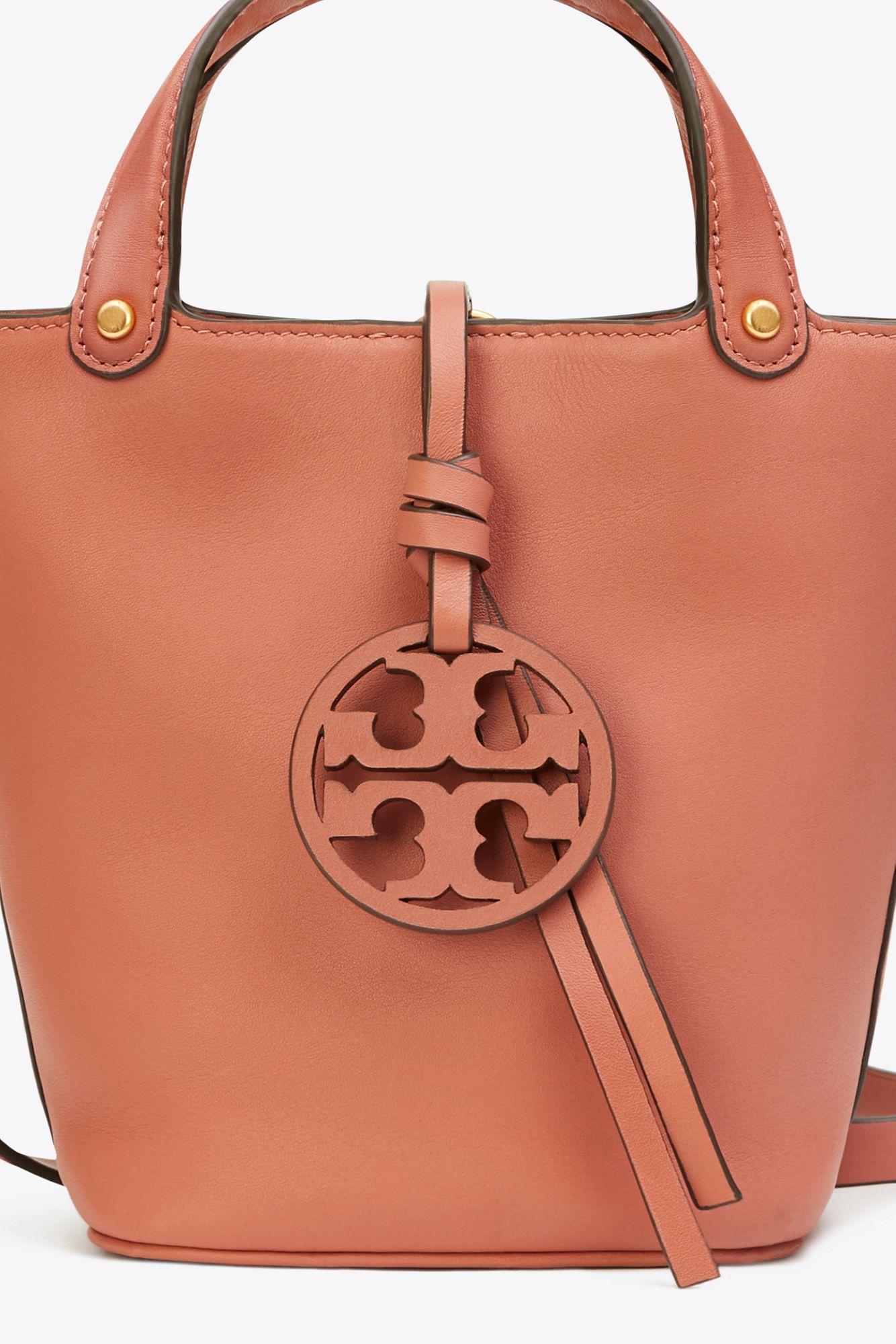 Tory Burch Small Miller Bucket Bag in Pink | Lyst